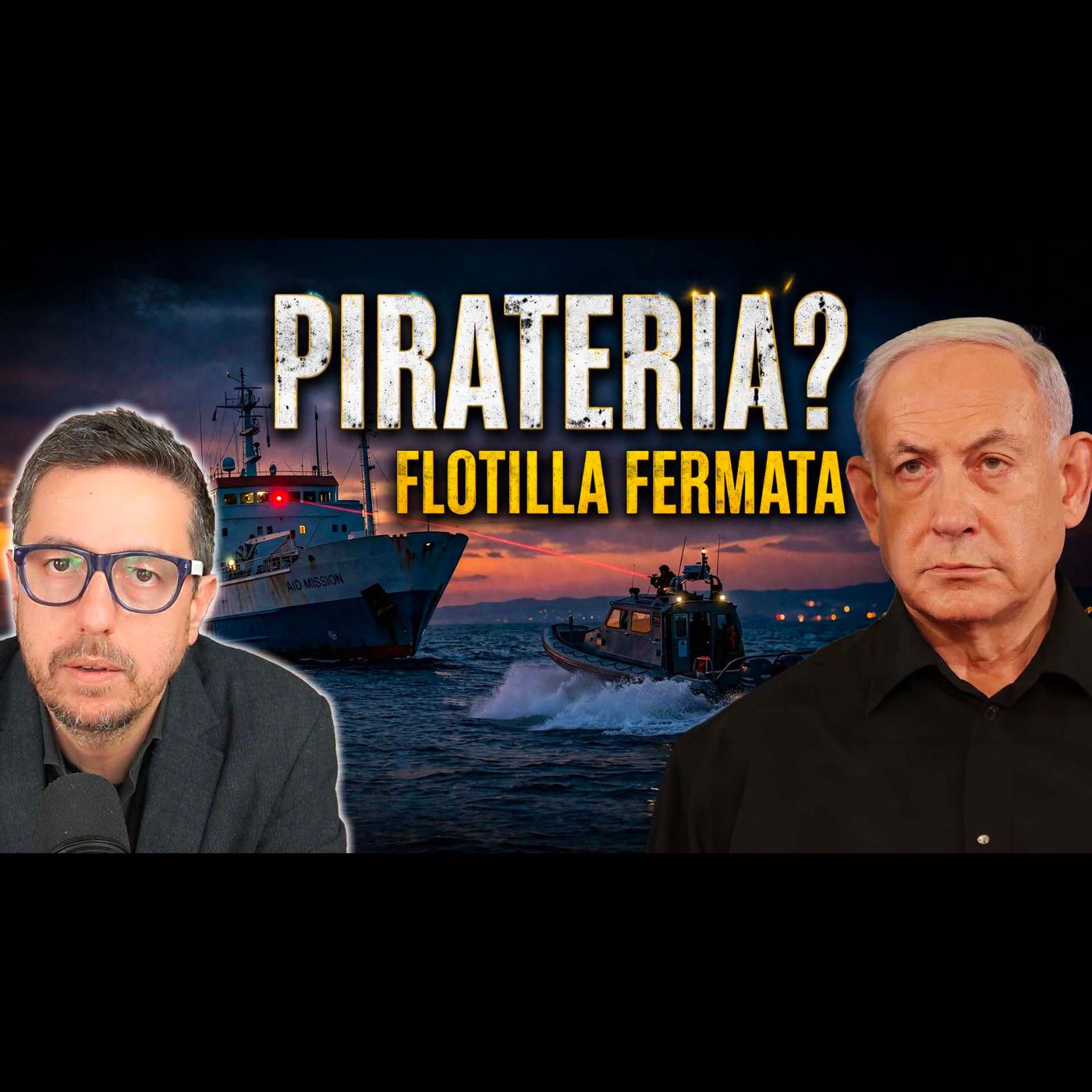 ISRAELE SEQUESTRA 400 PERSONE IN MARE | PIRATERIA?