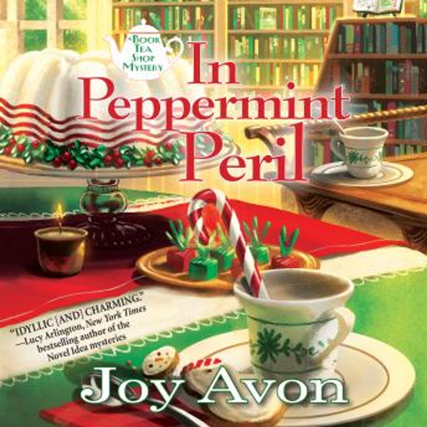 In Peppermint Peril: A Tea and a Read Mystery by Joy Avon episode artwork
