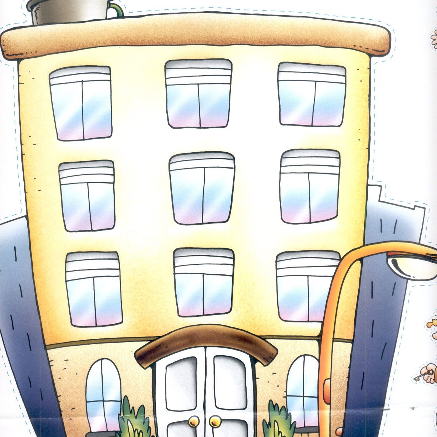 Gianni Rodari 🔨 EL EDIFICIO QUE HABIA QUE ROMPER  🚧 Audio cuento