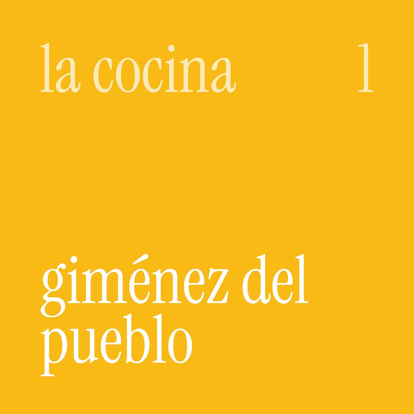 1. Giménez del Pueblo