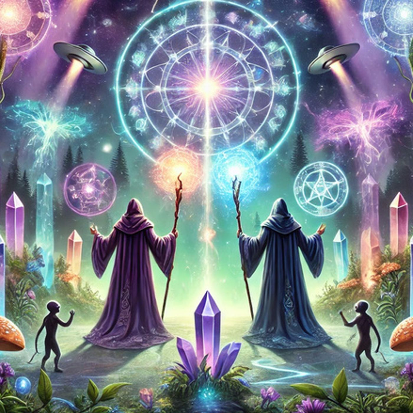 A TALE OF 2 WIZARDS - AMIR JAHANGIRI & PHIL BARROW, TYPICAL SKEPTIC #1725 episode artwork
