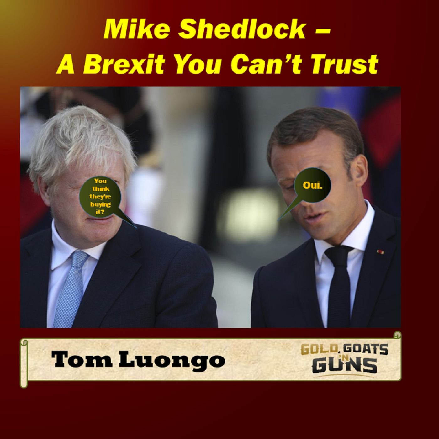 Episode #1 - Mike "Mish" Shedlock - 10/27/2019 - Brexit, Macron, Johnson and Who Should You Trust?
