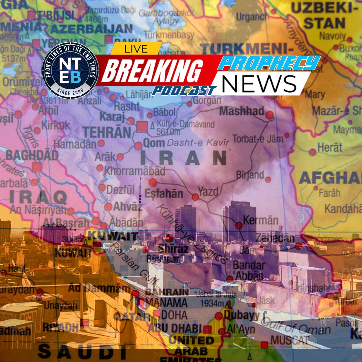 NTEB PROPHECY NEWS PODCAST: The United States And Israel Launch Joint Combat Operation Against Iran — NTEB BIBLE RADIO: Rightly Dividing cover