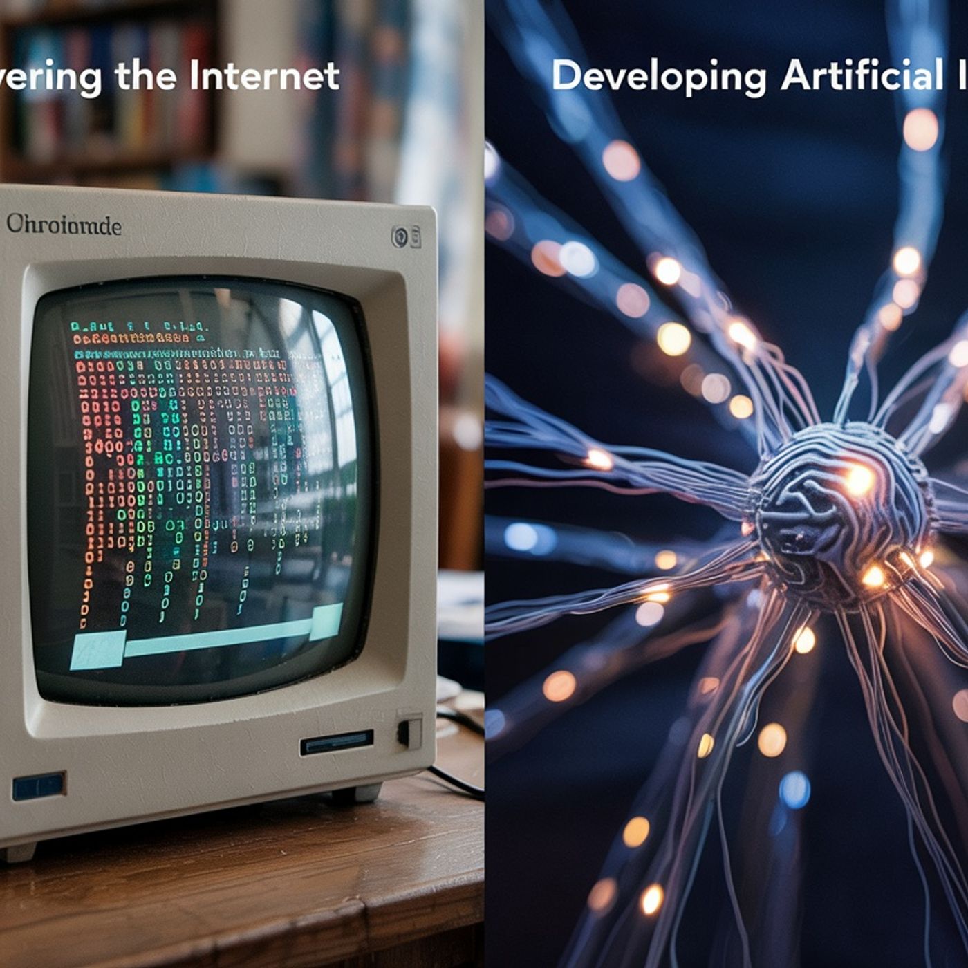 Internet and AI: A Technological Comparison