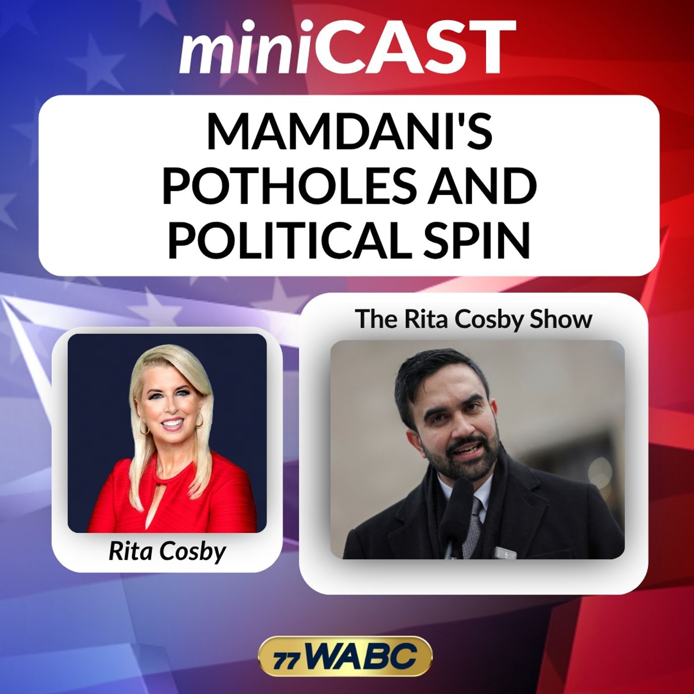 Rita Cosby: Mamdani's Potholes and Political Spin episode artwork