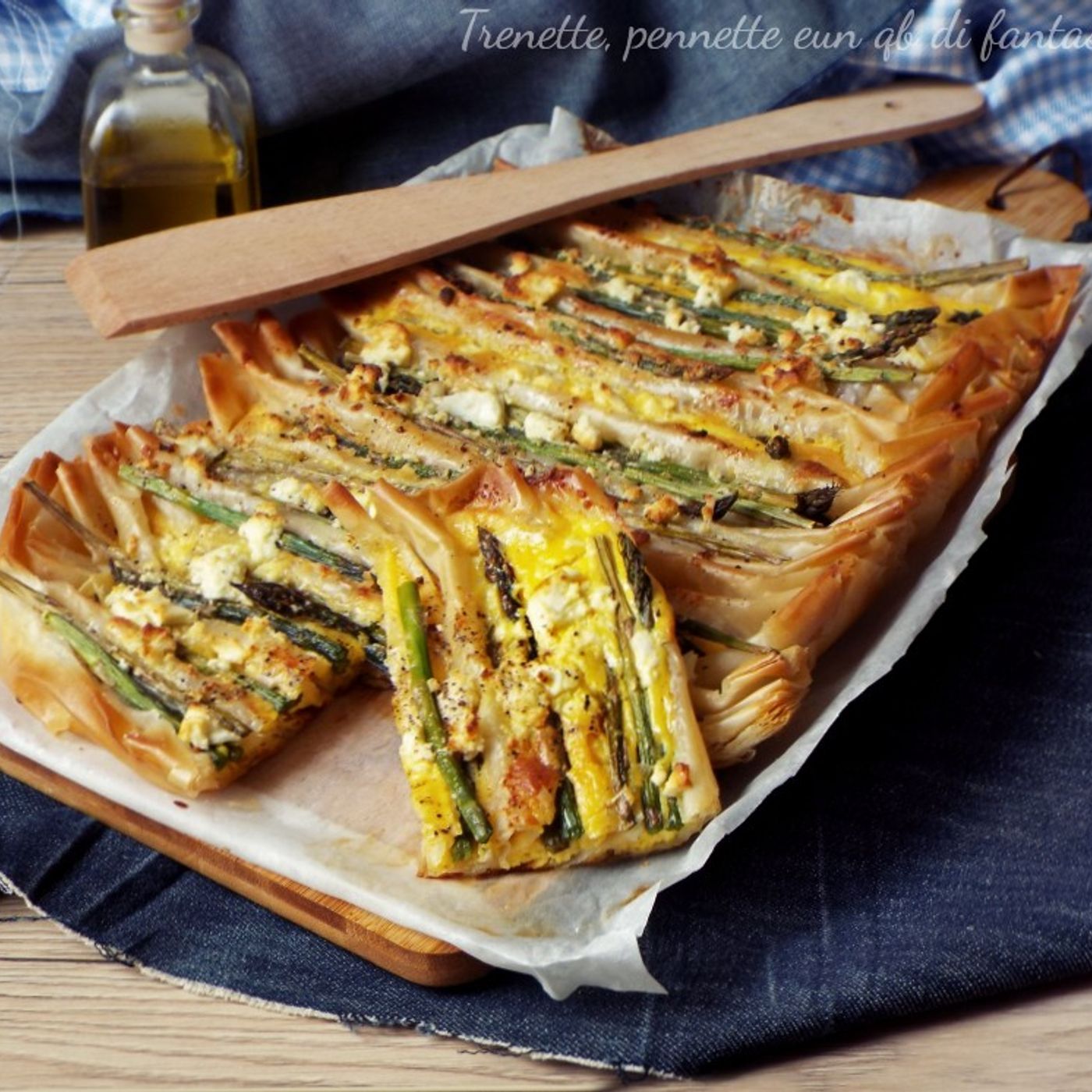 Torta di pasta fillo con asparagi e feta episode artwork