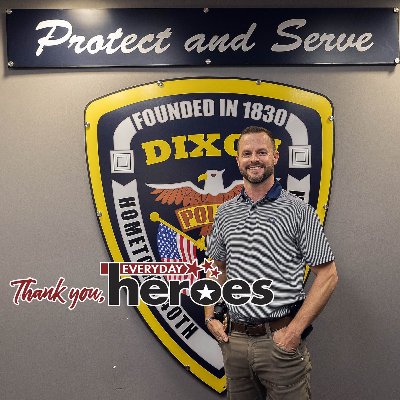 Dixon police chief Ryan Bivins cherishes impacting lives through his faith, service and basketball episode artwork