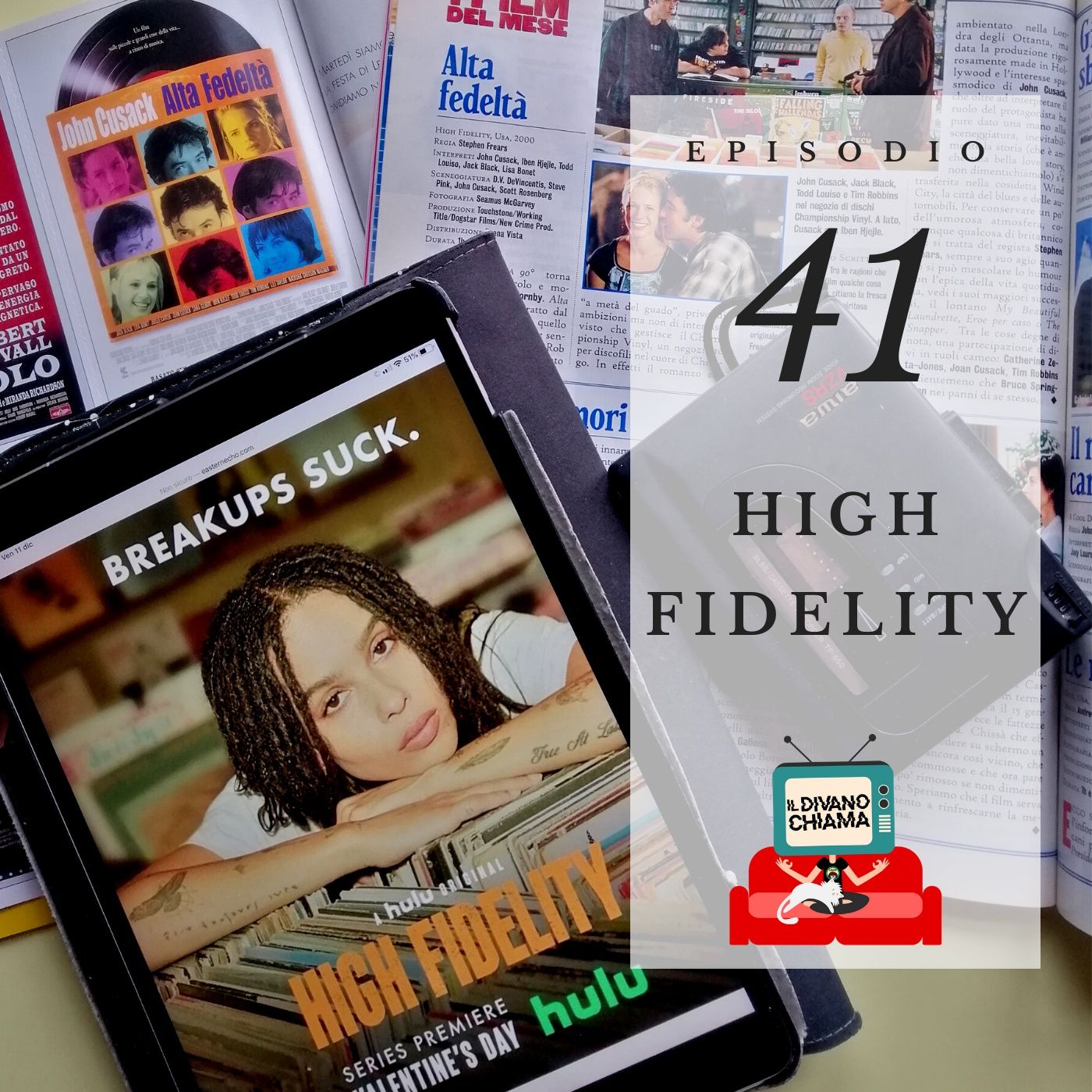 Puntata 41 - High Fidelity episode artwork