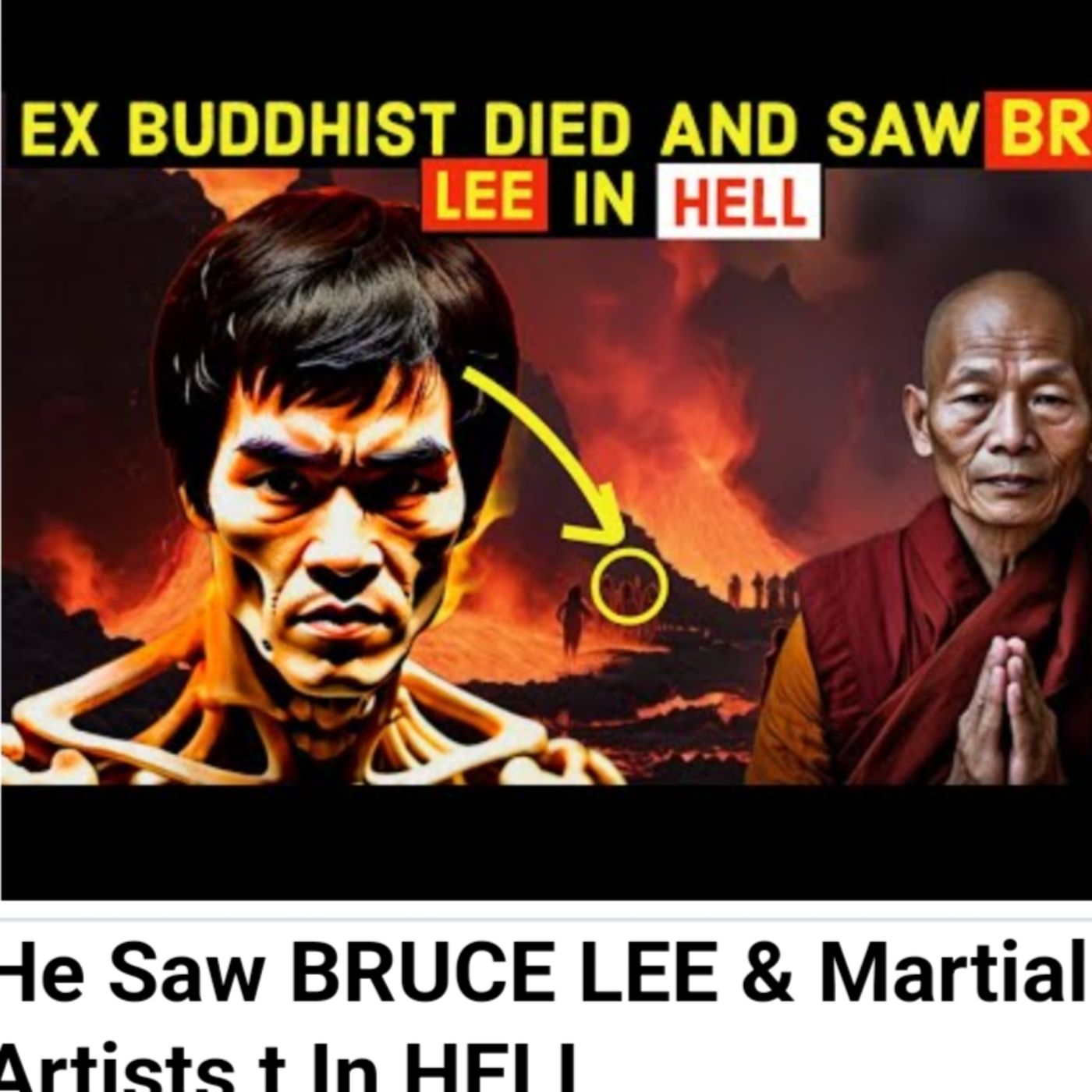 He Saw BRUCE LEE & Martial Artists t In HELL episode artwork