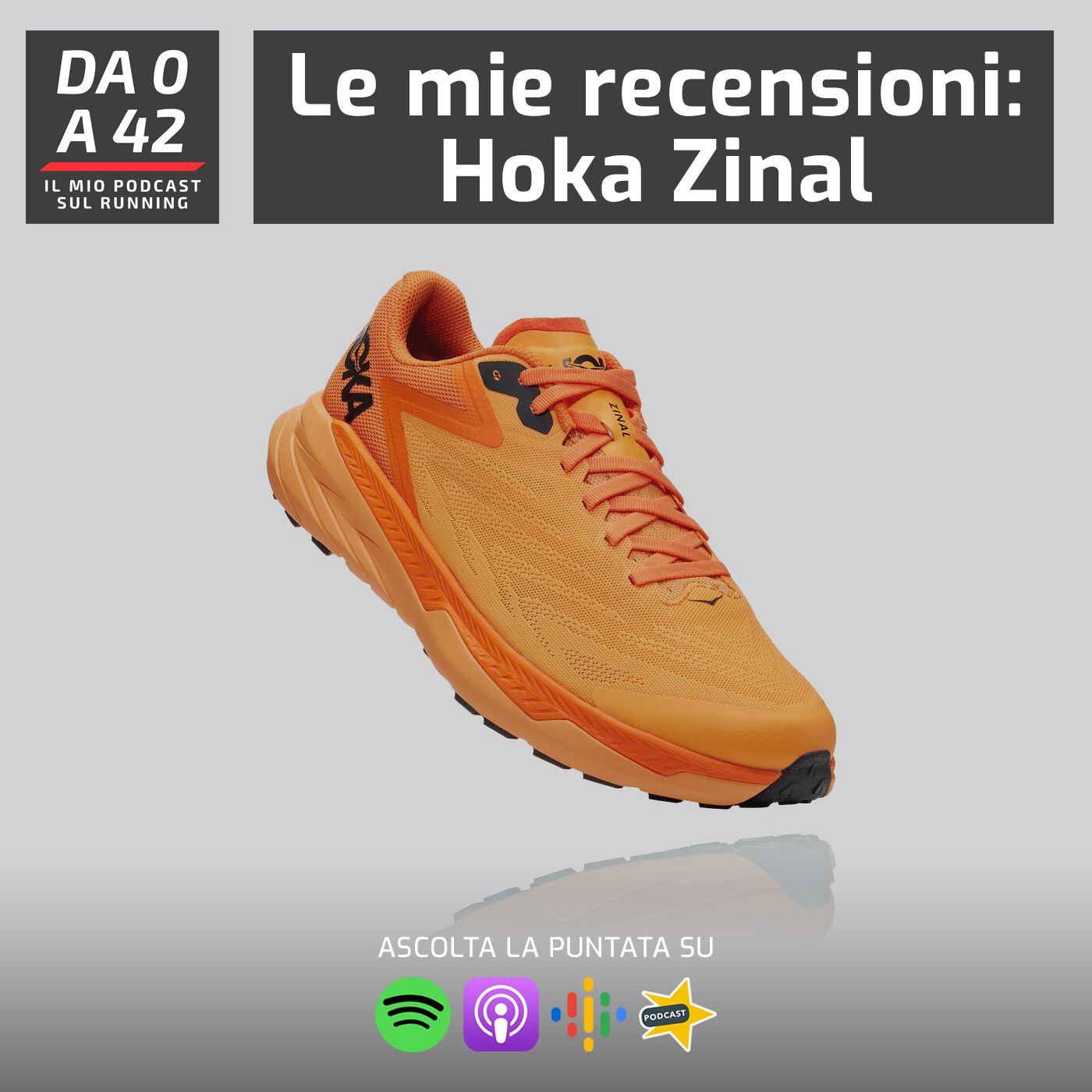 Da 0 a 42 - Il mio podcast sul running