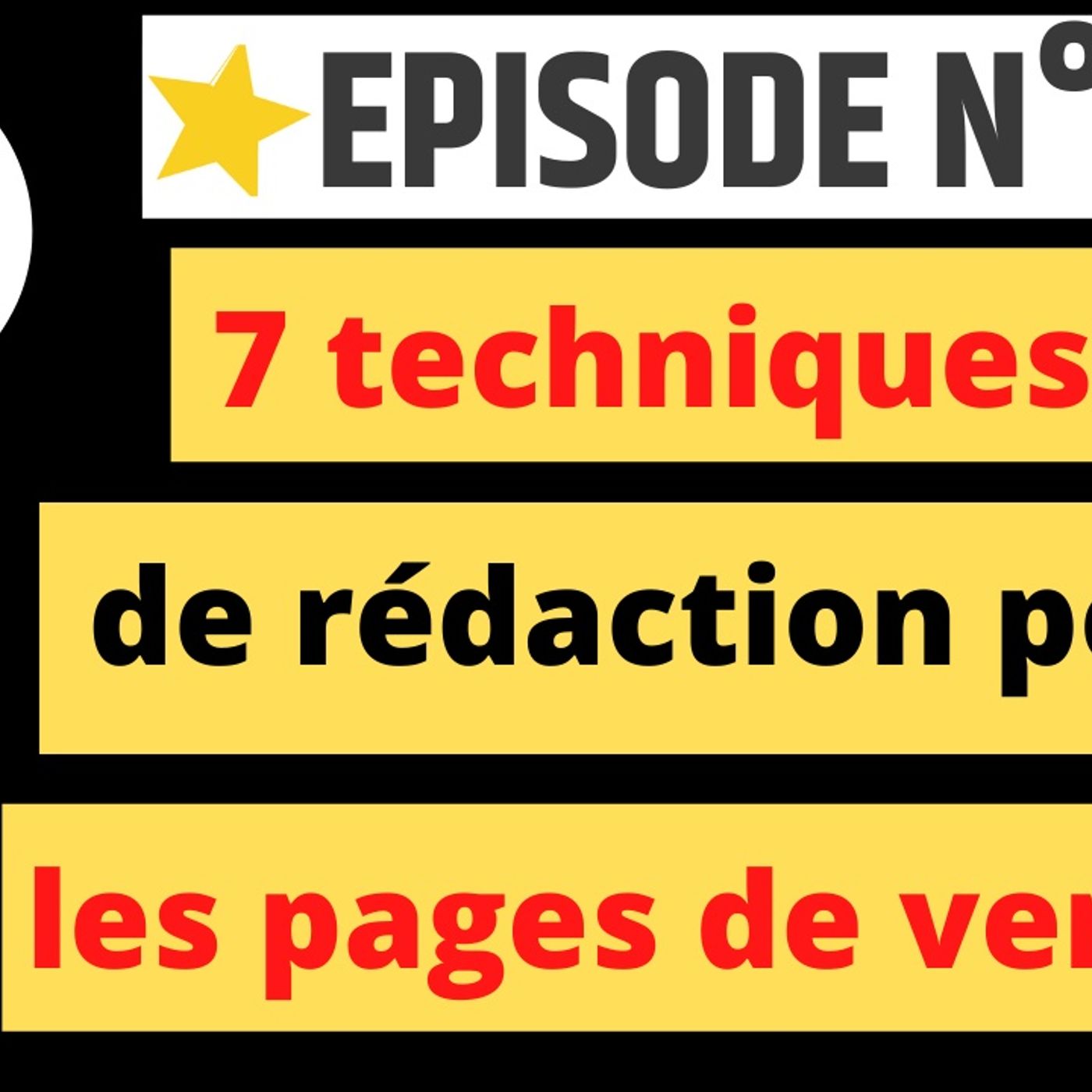 Web2fou.fr - 7 techniques de rédactions pour les pages de ventes episode artwork