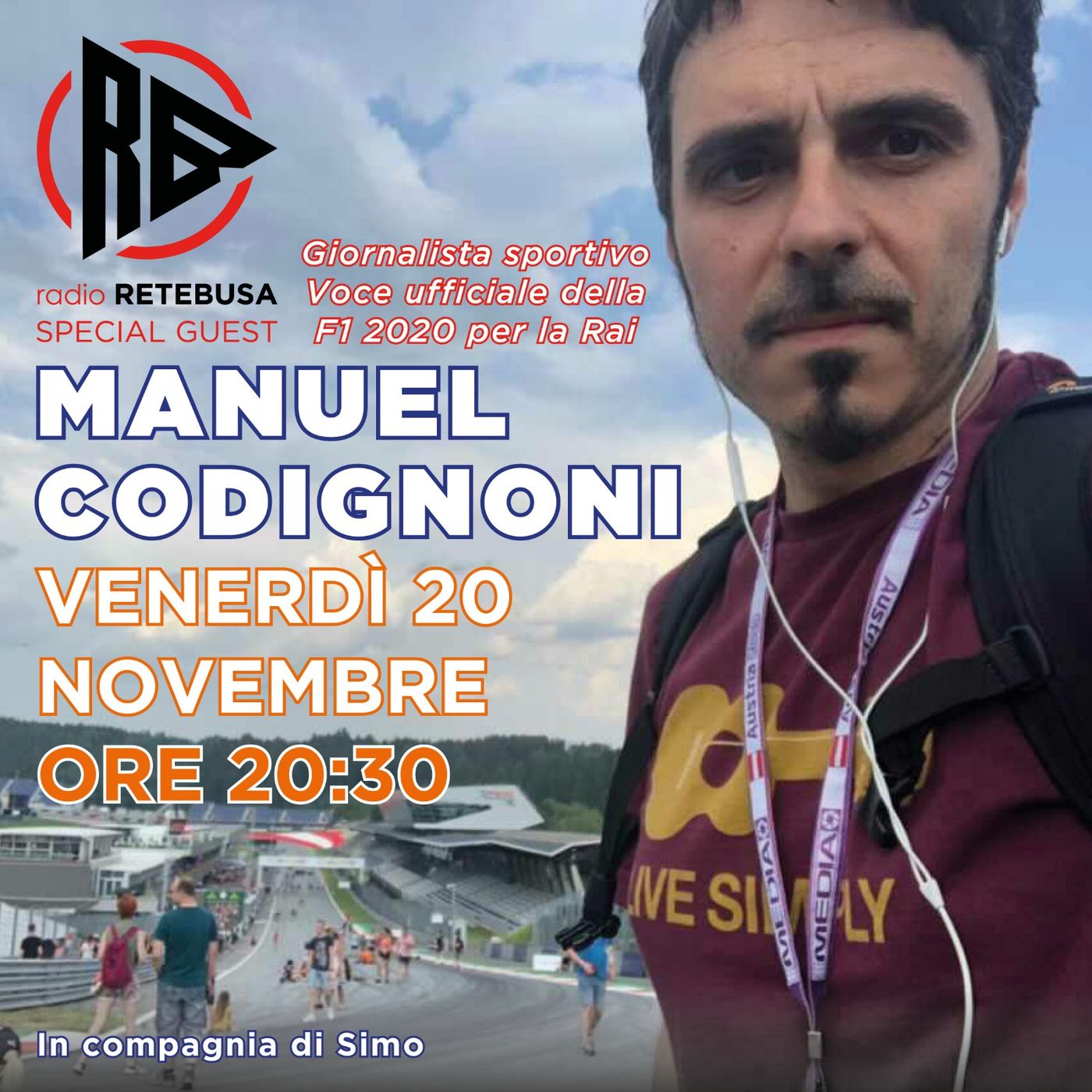 Manuel Codignoni Special Guest from Radio Rai Manuel Codignoni Special Guest from Radio Rai