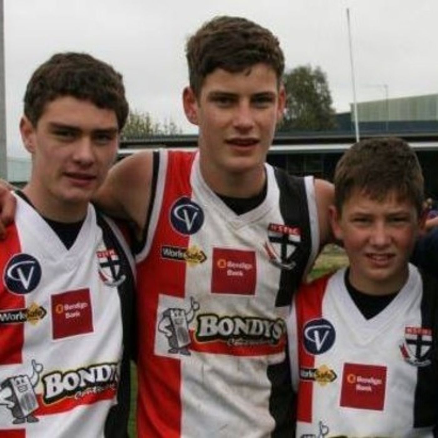 Jarrod, Tom and Joel Berry returning to local club Horsham Saints to run a marathon for breast cancer episode artwork