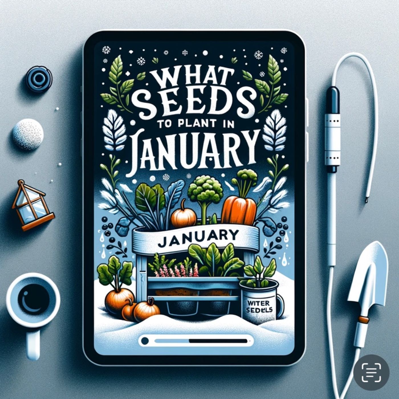 "January Planting Guide: Sowing Seeds of Success in Your Garden and Allotment" | Gardening Tips & Allotment Advice Podcast