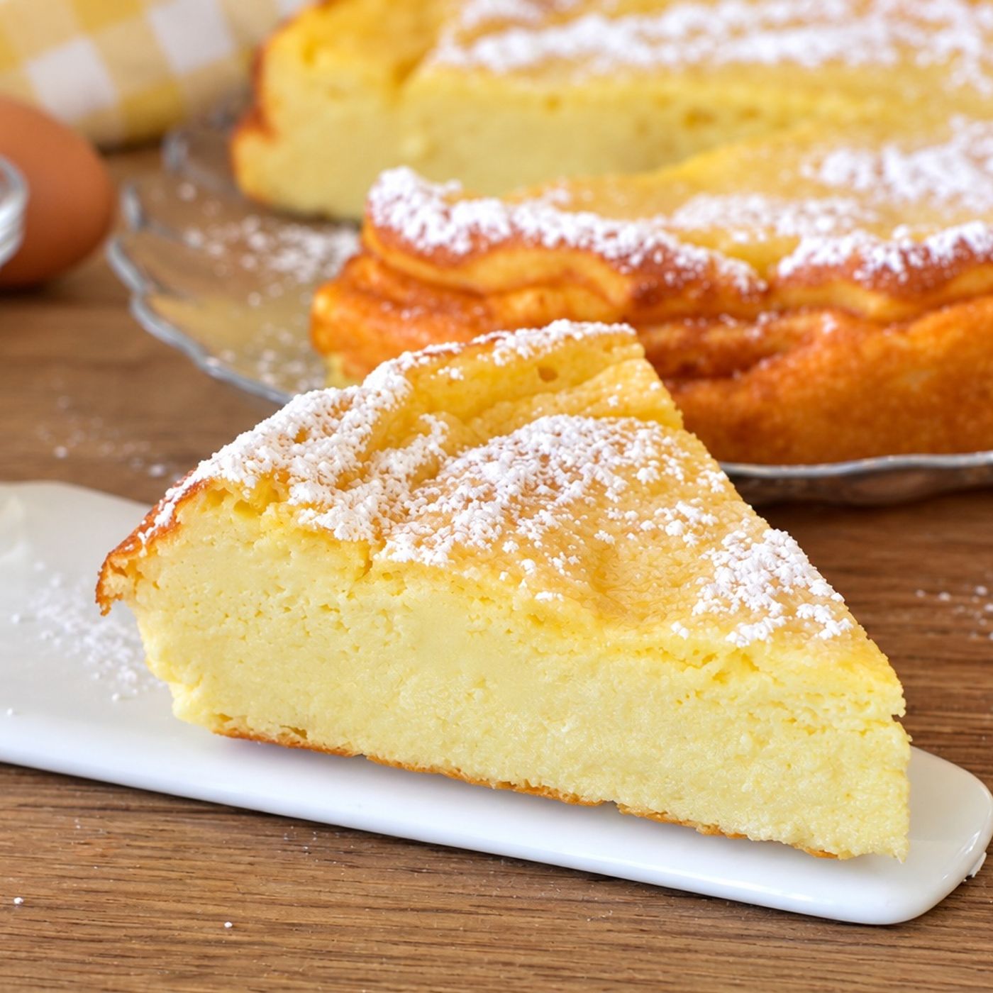 Torta Genuina allo Yogurt Senza Uova