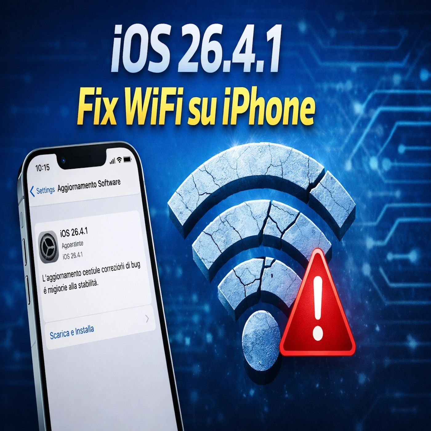 iOS 26.4.1 risolve il bug WiFi su iPhone episode artwork