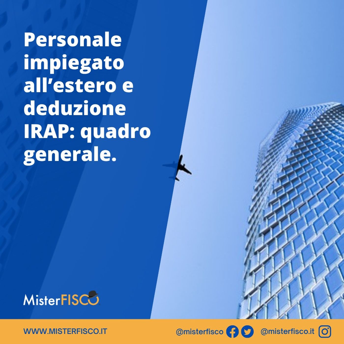 Personale impiegato all’estero e deduzione IRAP: quadro generale episode artwork