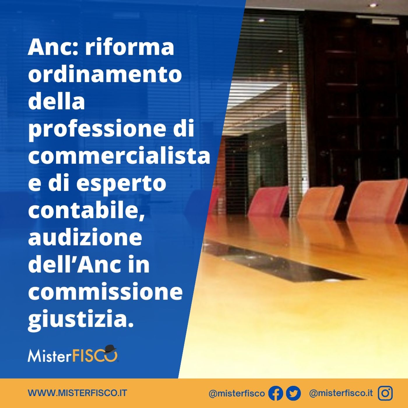 A.n.c. riforma ordinamento della professione di commercialista e di esperto contabile, audizione dell’A.n.c. in commissione giustizia episode artwork