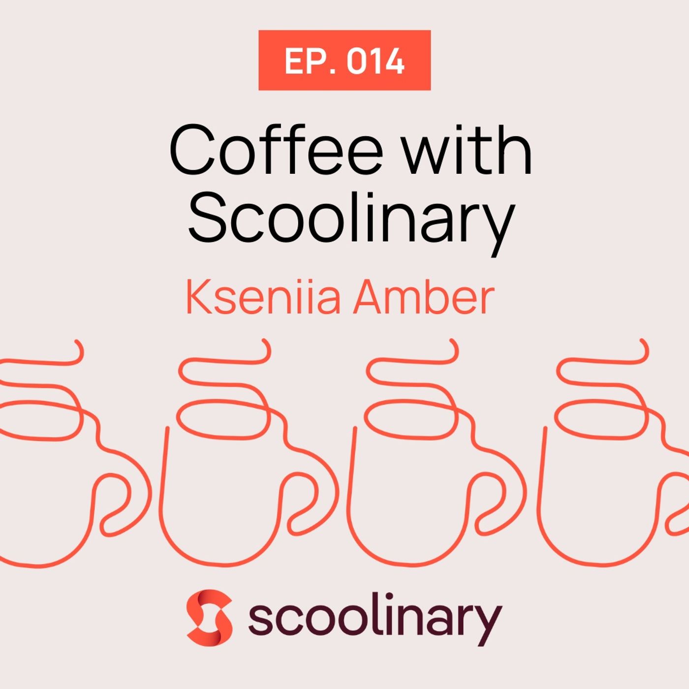 14. Coffee with Kseniia Amber — What's the principle question to ask when it comes to food?