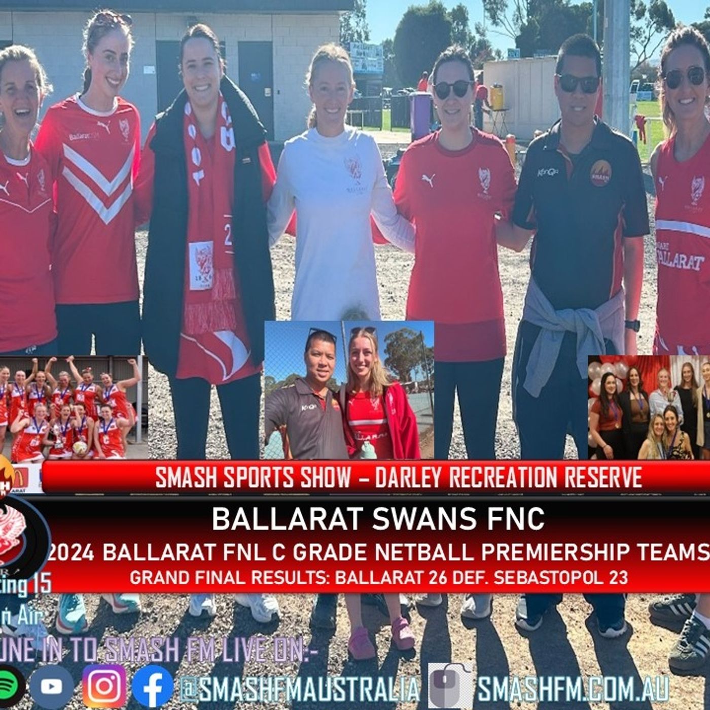 SSS15THYR: Ballarat FNC 2024 Ballarat FNL C Grade Netball Premiership Interviews 100525
