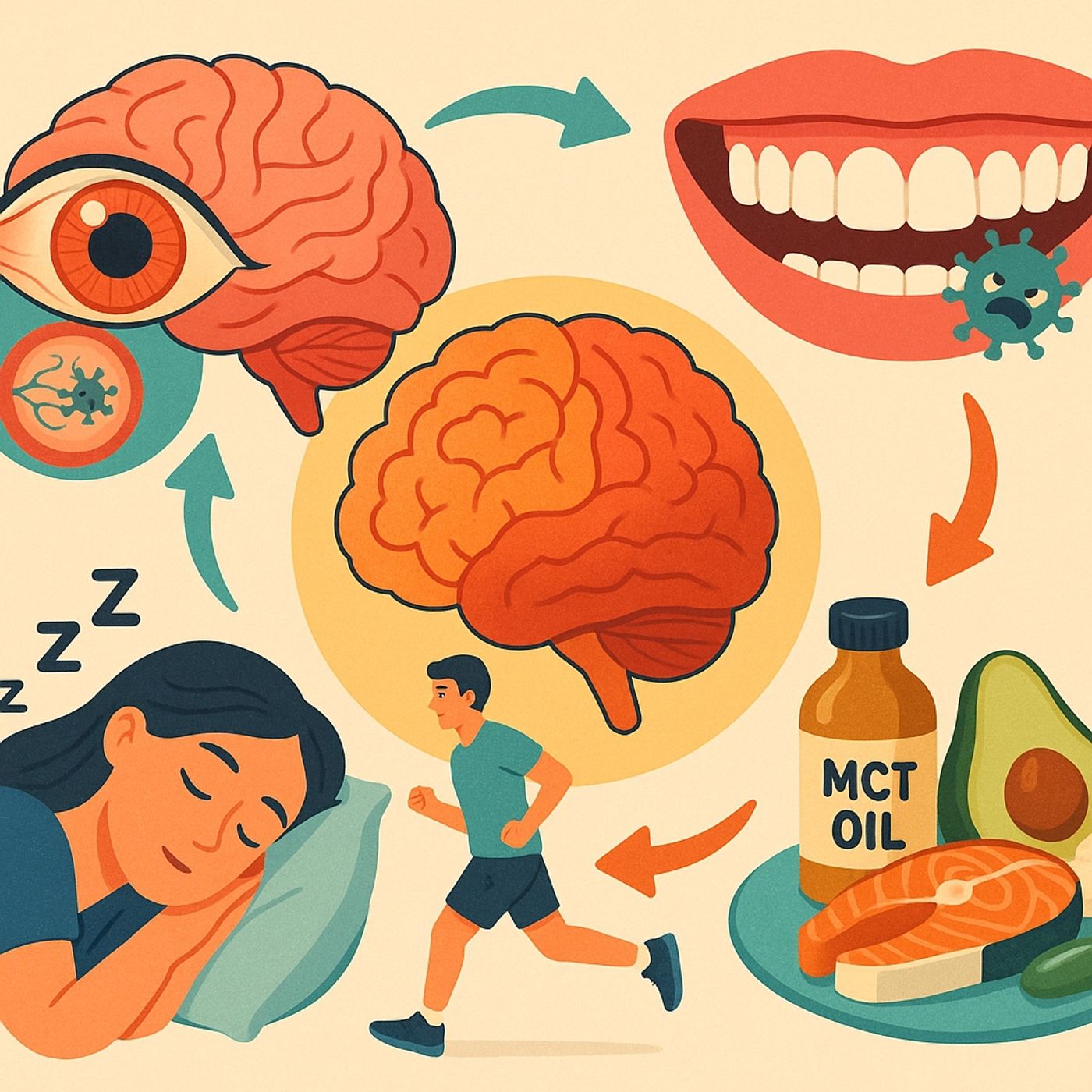 Your Silent Organs are Dying: The Eye, the Tooth, and the Brain's Secret Night-Shift Cleaning Crew