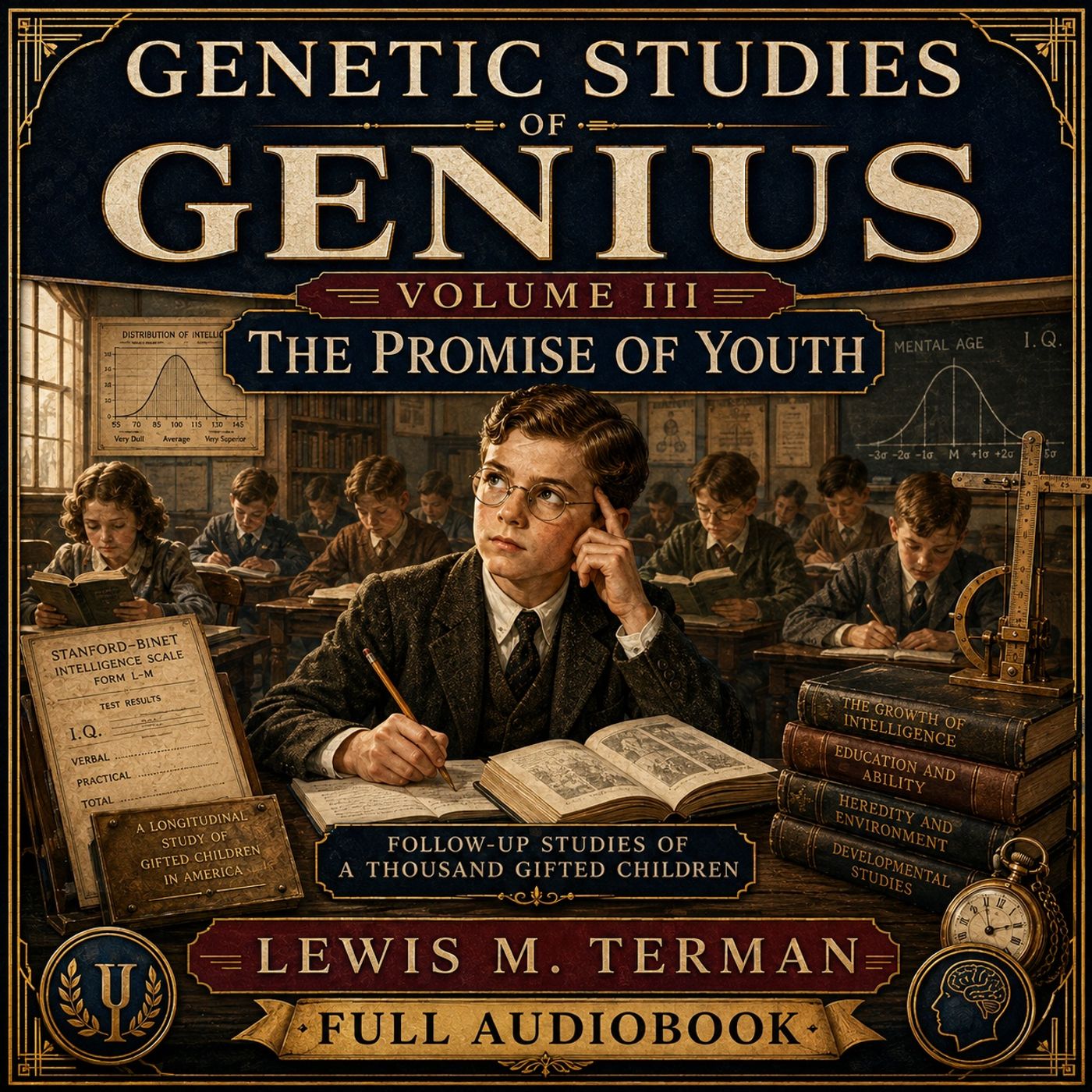 Genetic Studies of Genius, Vol. III: The Promise of Youth | Lewis Terman | Gifted Children & Psychology | Full Audiobook Part 3 episode artwork