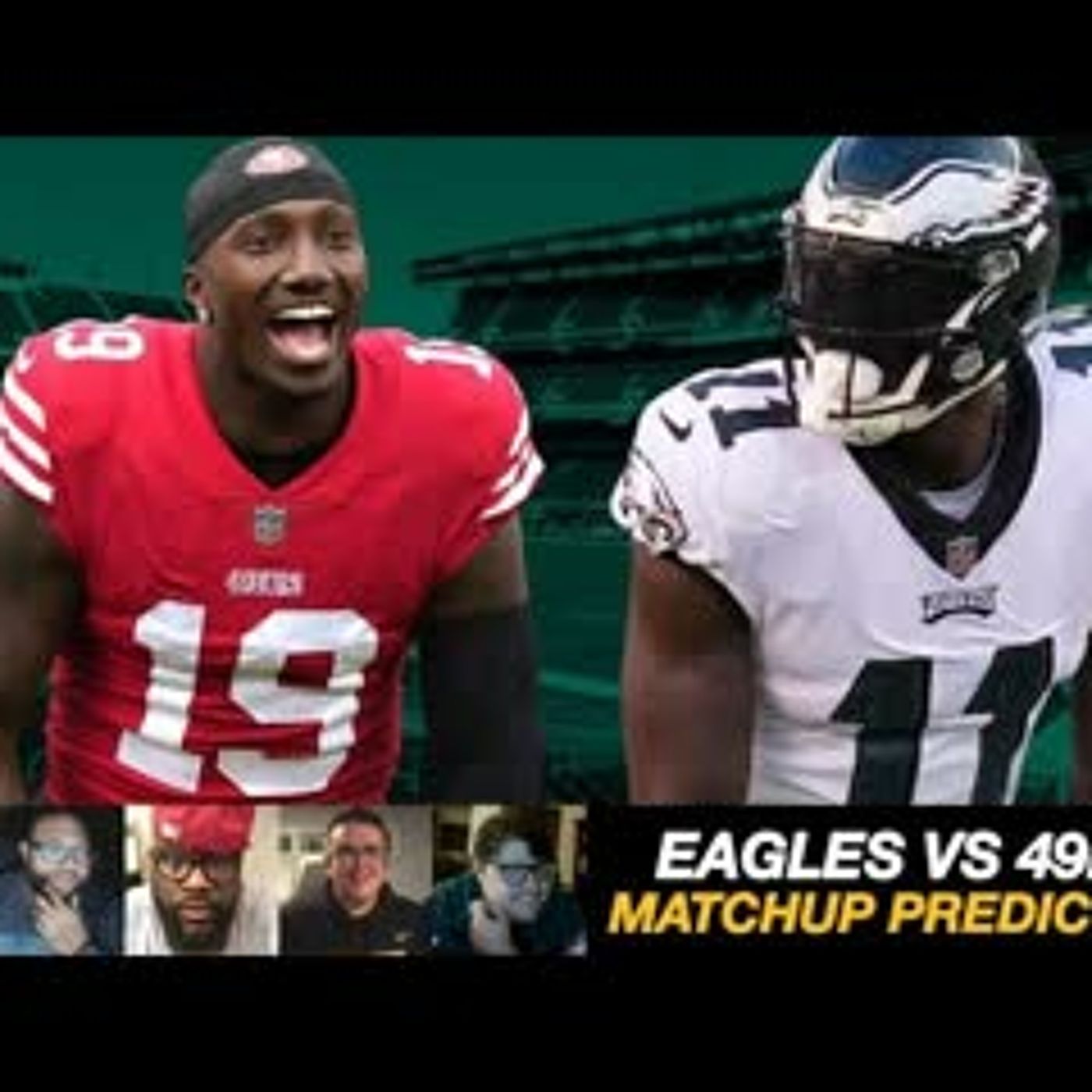 Eagles vs 49ers MATCHUP PREDICTIONS | NFL Conference Championship Weekend PREVIEW episode artwork
