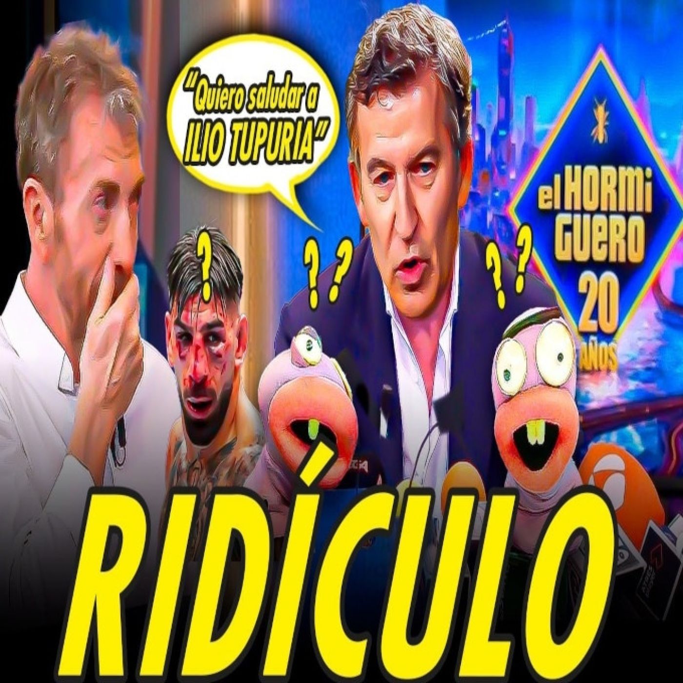 FEIJÓO VA A DIVERTIRSE A EL HORMIGUERO Y TERMINA HACIENDO EL RIDÍCULO episode artwork