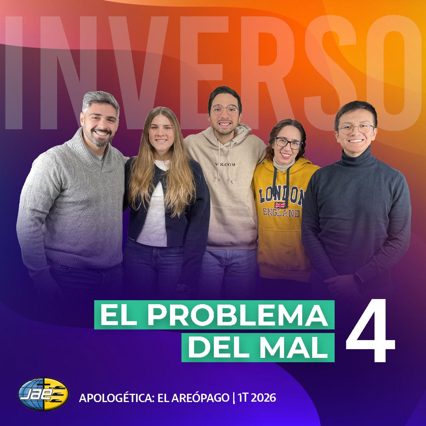 Inverso | Apologética: El Areópago | Cap 4 | El problema del mal | 1T 2026 Inverso | Apologética: El Areópago | Cap 4 | El problema del mal | 1T 2026