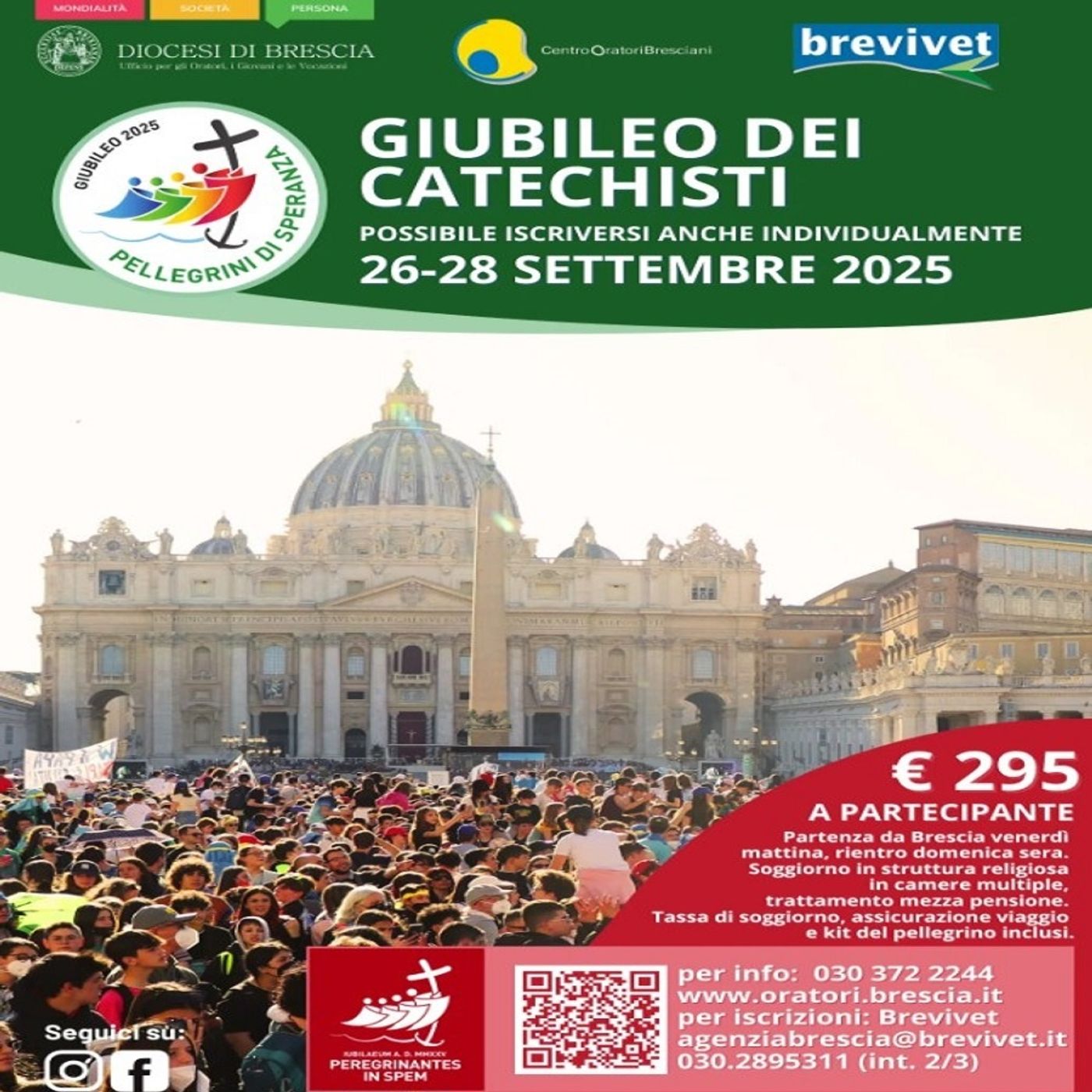 A settembre i catechisti bresciani in pellegrinaggio a Roma: intervista a don Claudio Laffranchini  -  14 febbraio 2025 episode artwork