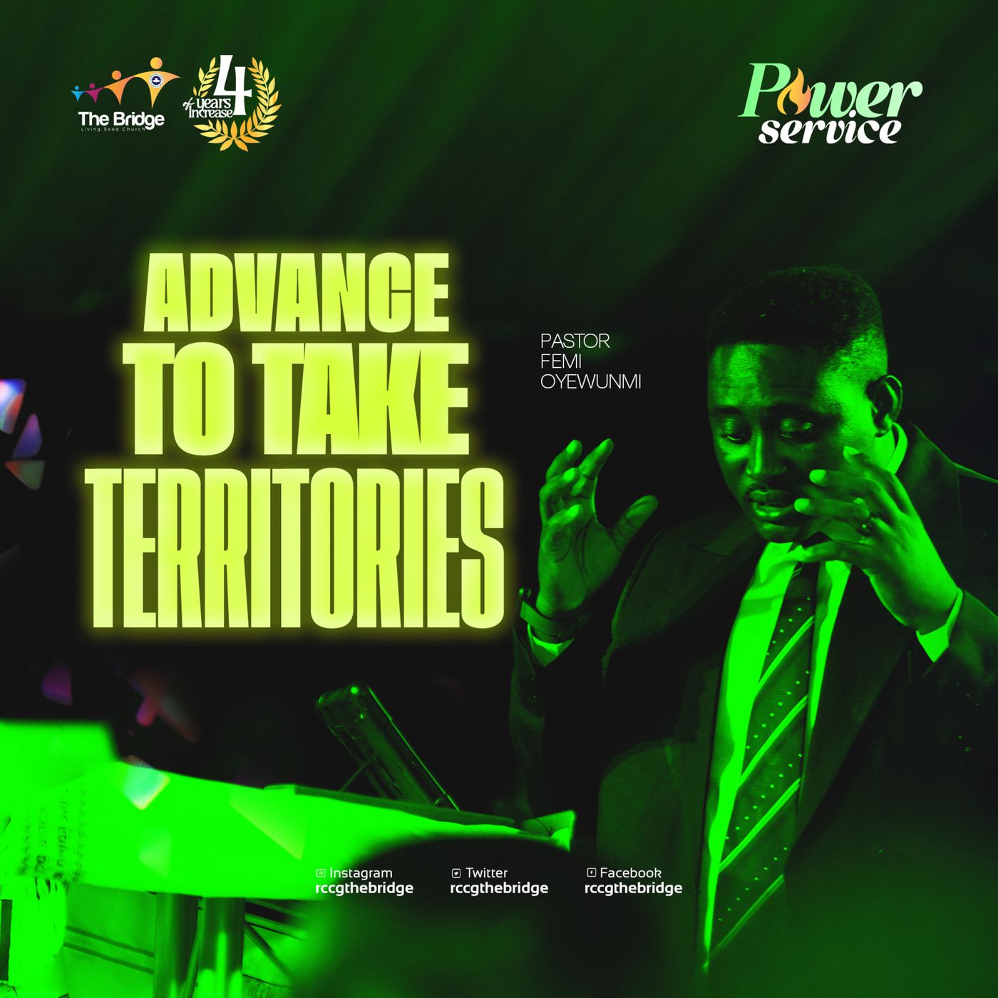 Advance To Take Territories (Pastor Femi Oyewunmi) episode artwork