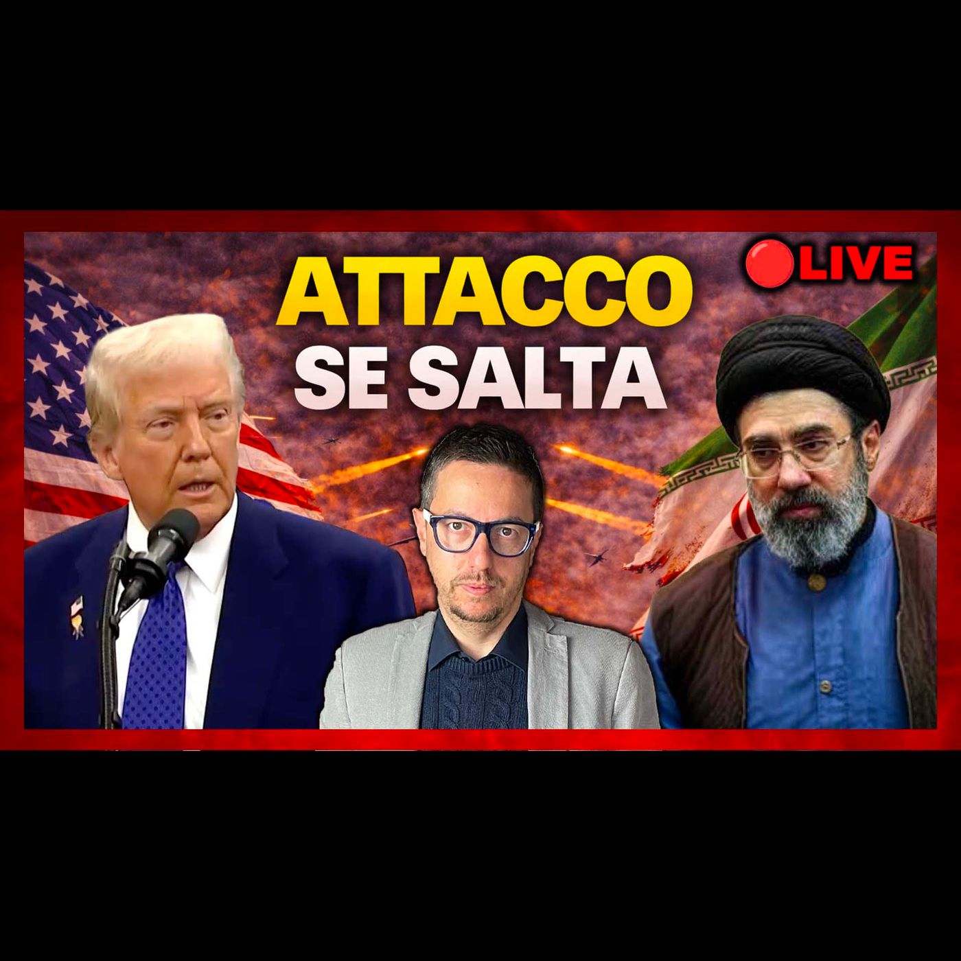 USA-IRAN, GIORNO DEI COLLOQUI | TRUMP MINACCIA: “SE FALLISCONO ATTACCHIAMO” | Ep47🔴