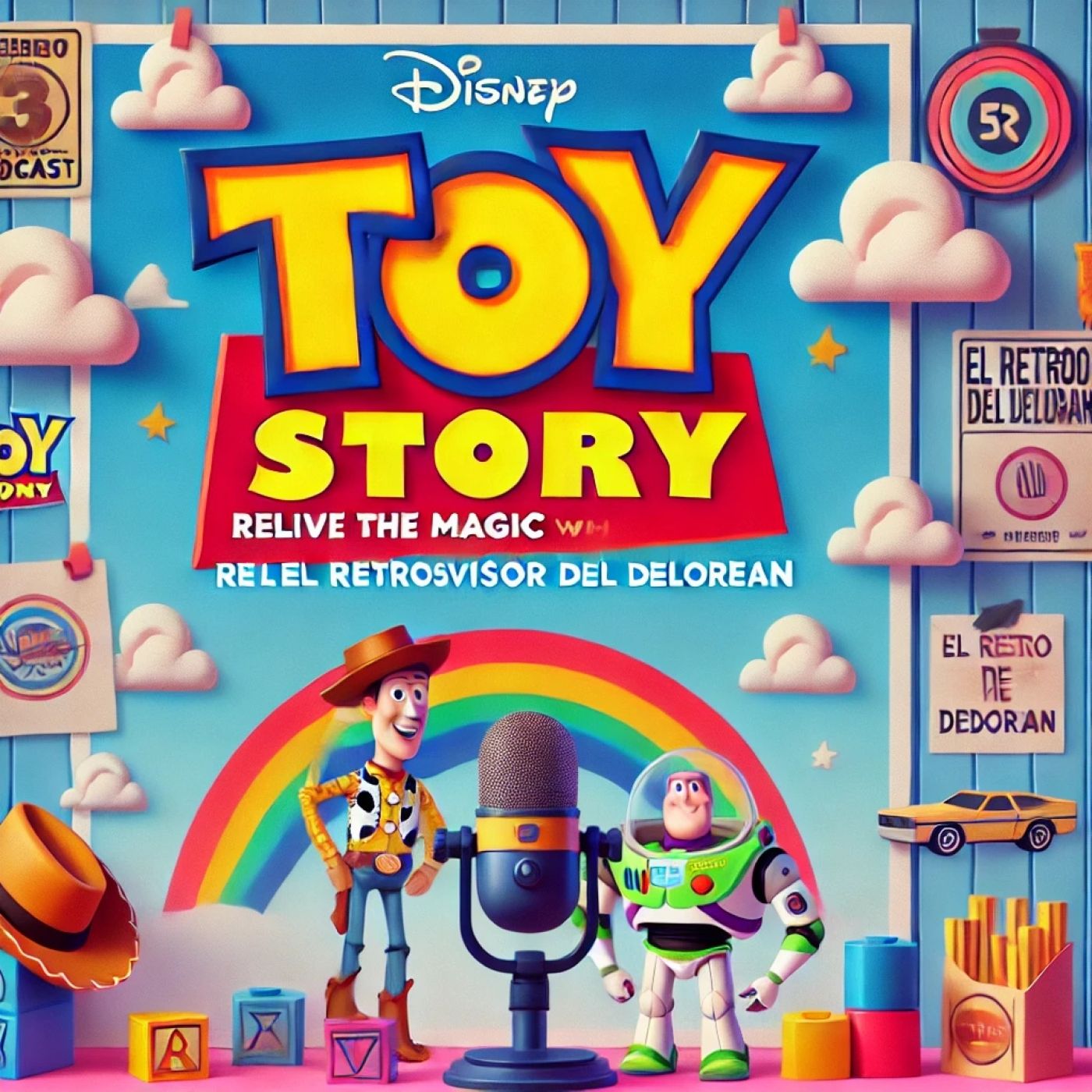 El retrovisor del Dlorean