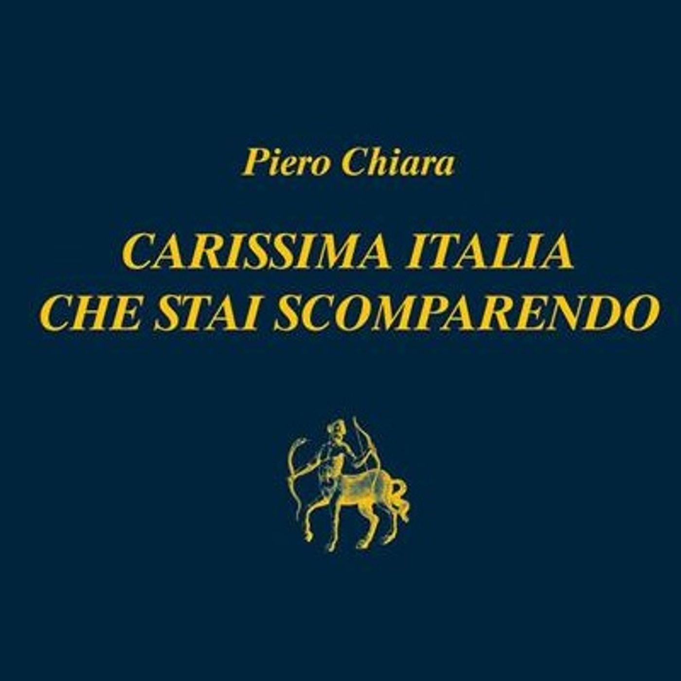 Michele Brambilla "Carissima Italia che stai scomparendo" Piero Chiara episode artwork