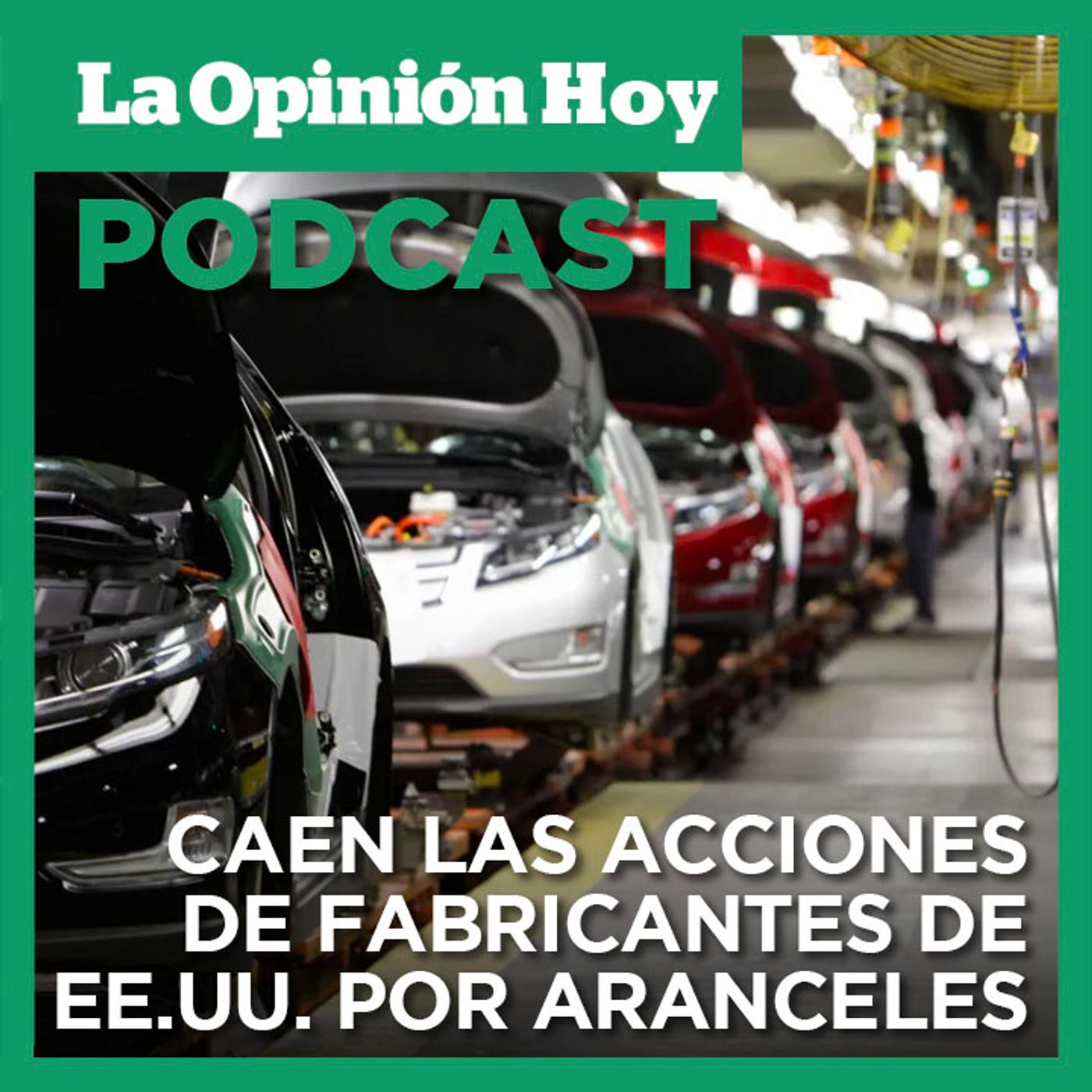 Trump anuncia aranceles del 25% a autos importados.