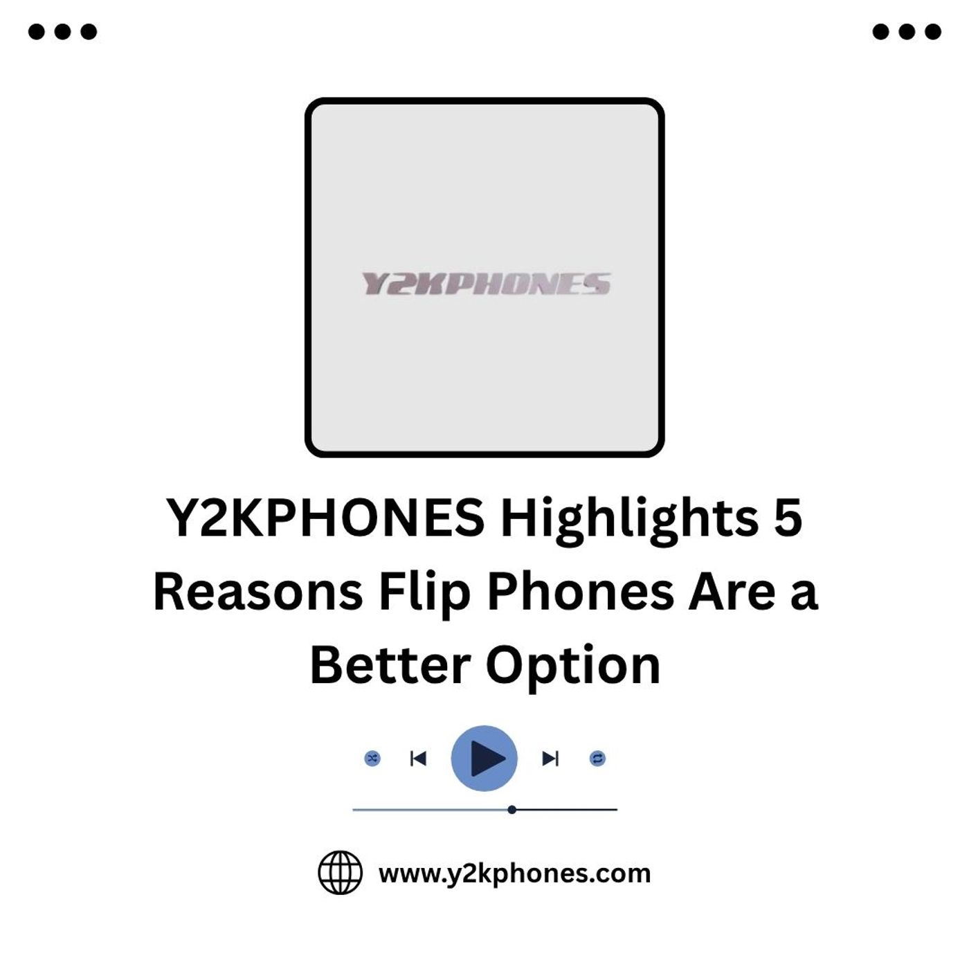 Y2KPHONES Highlights 5 Reasons Flip Phones Are a Better Option episode artwork