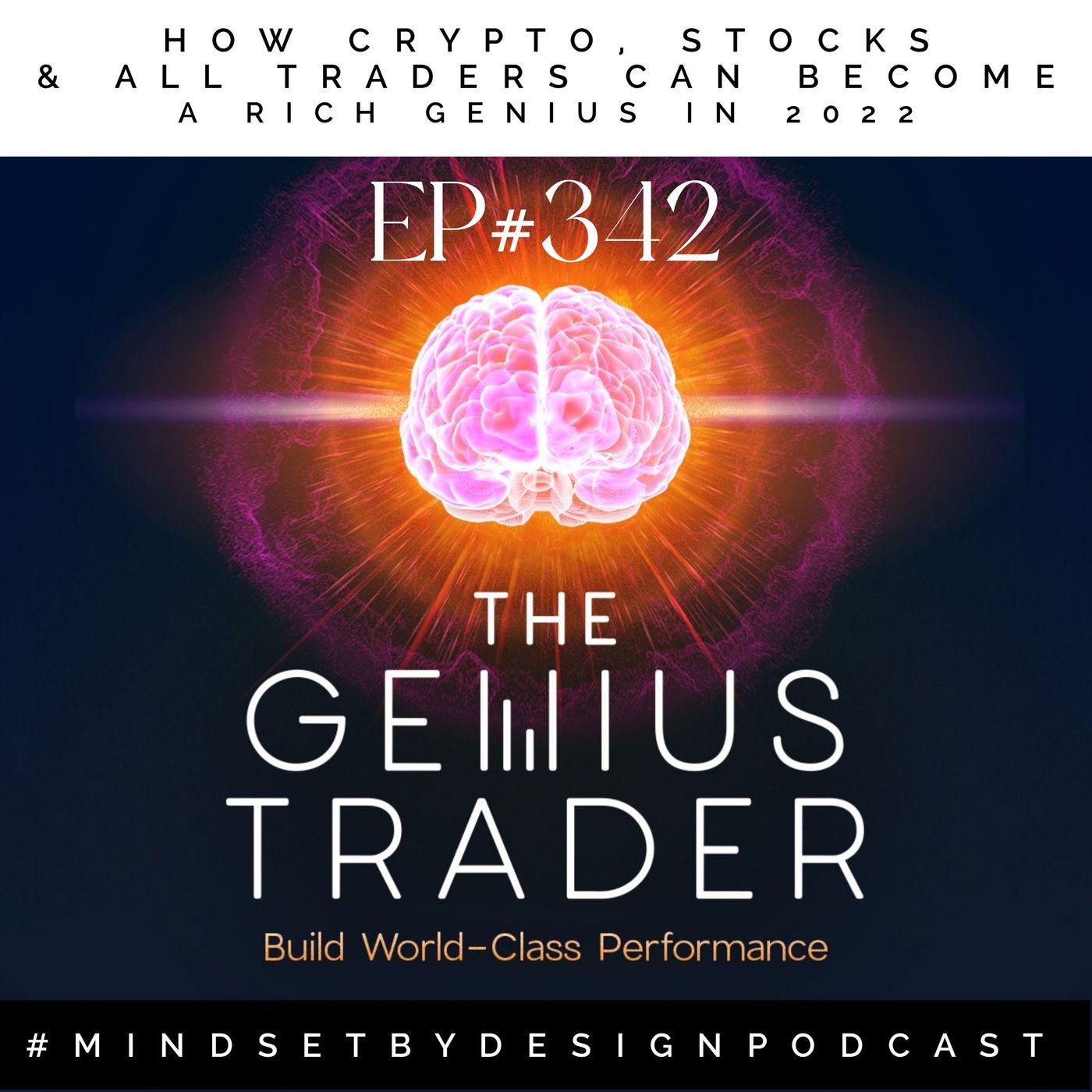 Episode #342 How Crypto, Stock & All Traders Can Become A Rich Genius In 2022 episode artwork