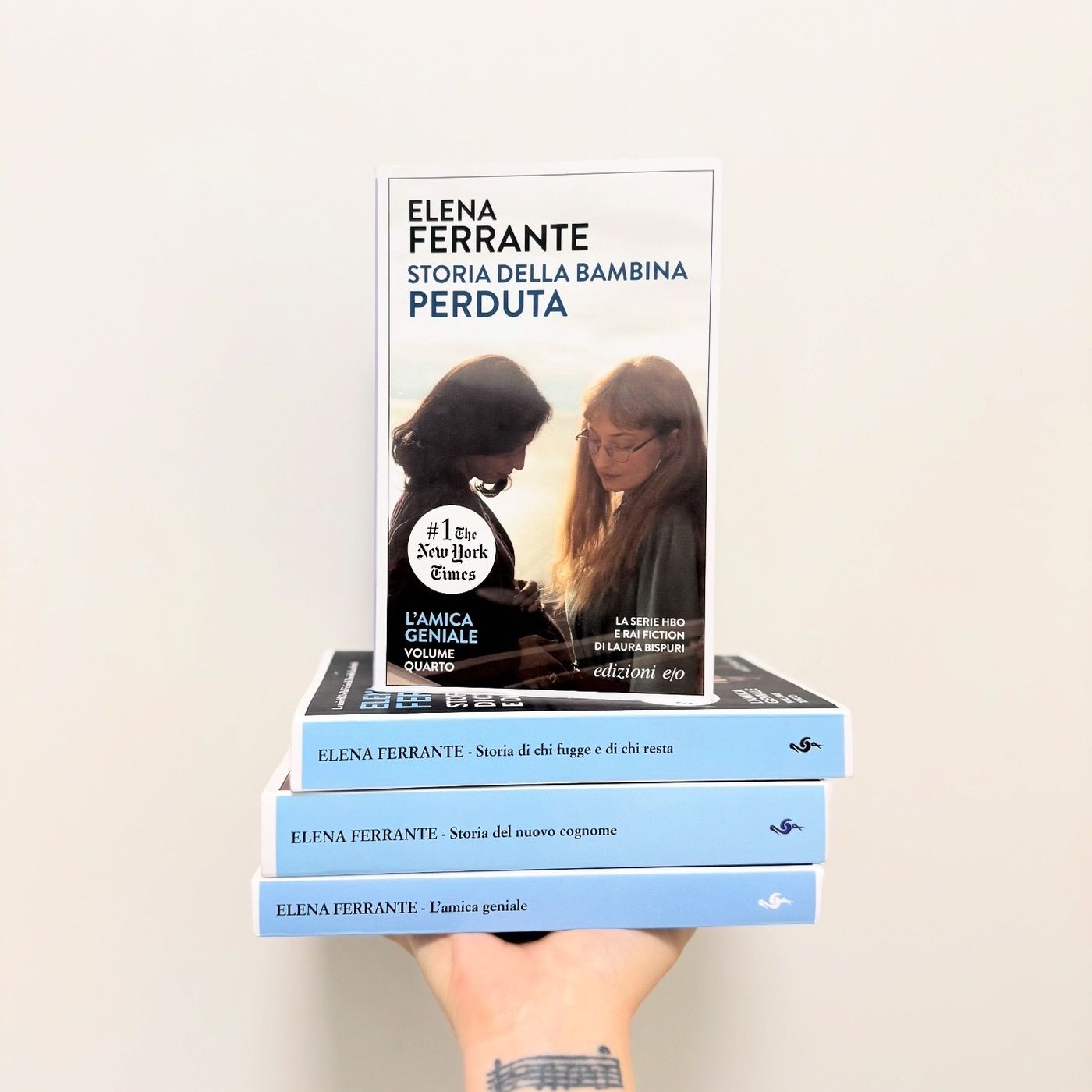 Arrivo dopo i fuochi - L'AMICA GENIALE di Elena Ferrante (Edizioni E/O)