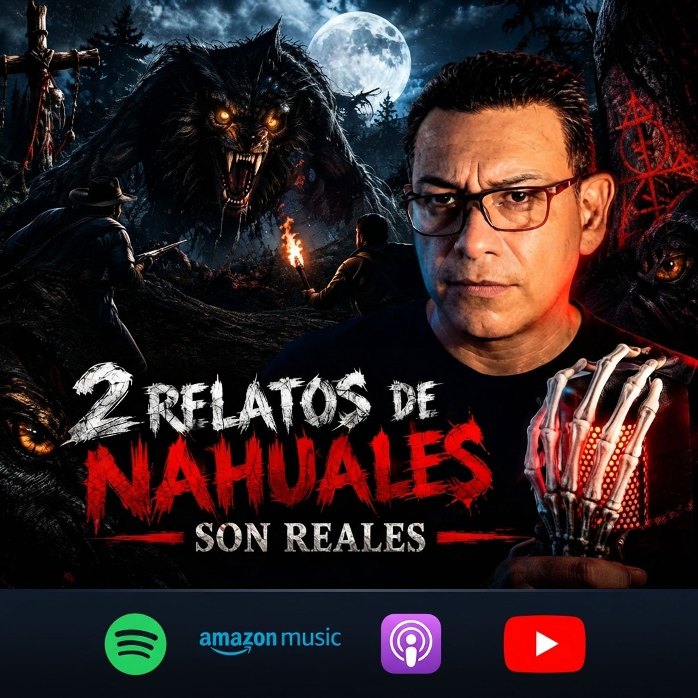 Portada de El HorrorCast de Eduardo Liñán
