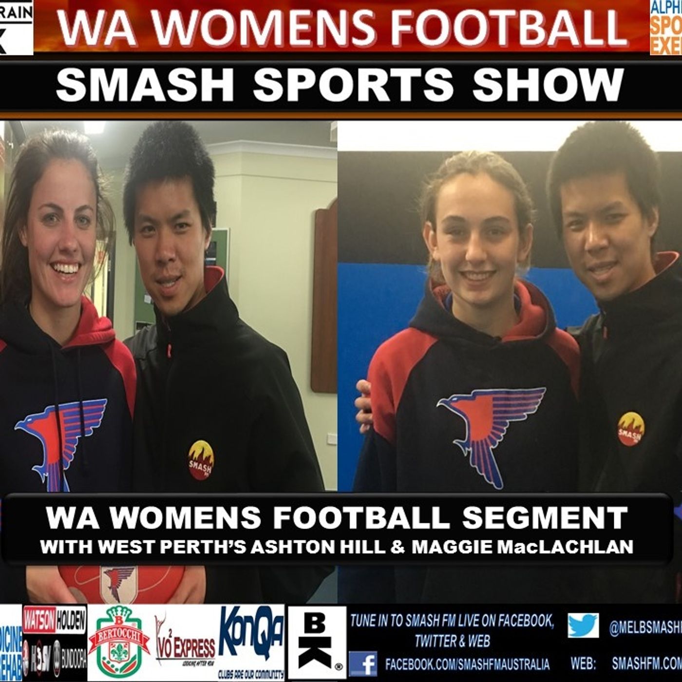SSS: WAWFL FOOTBALL SEGMENT with WEST PERTH FC 030417 episode artwork
