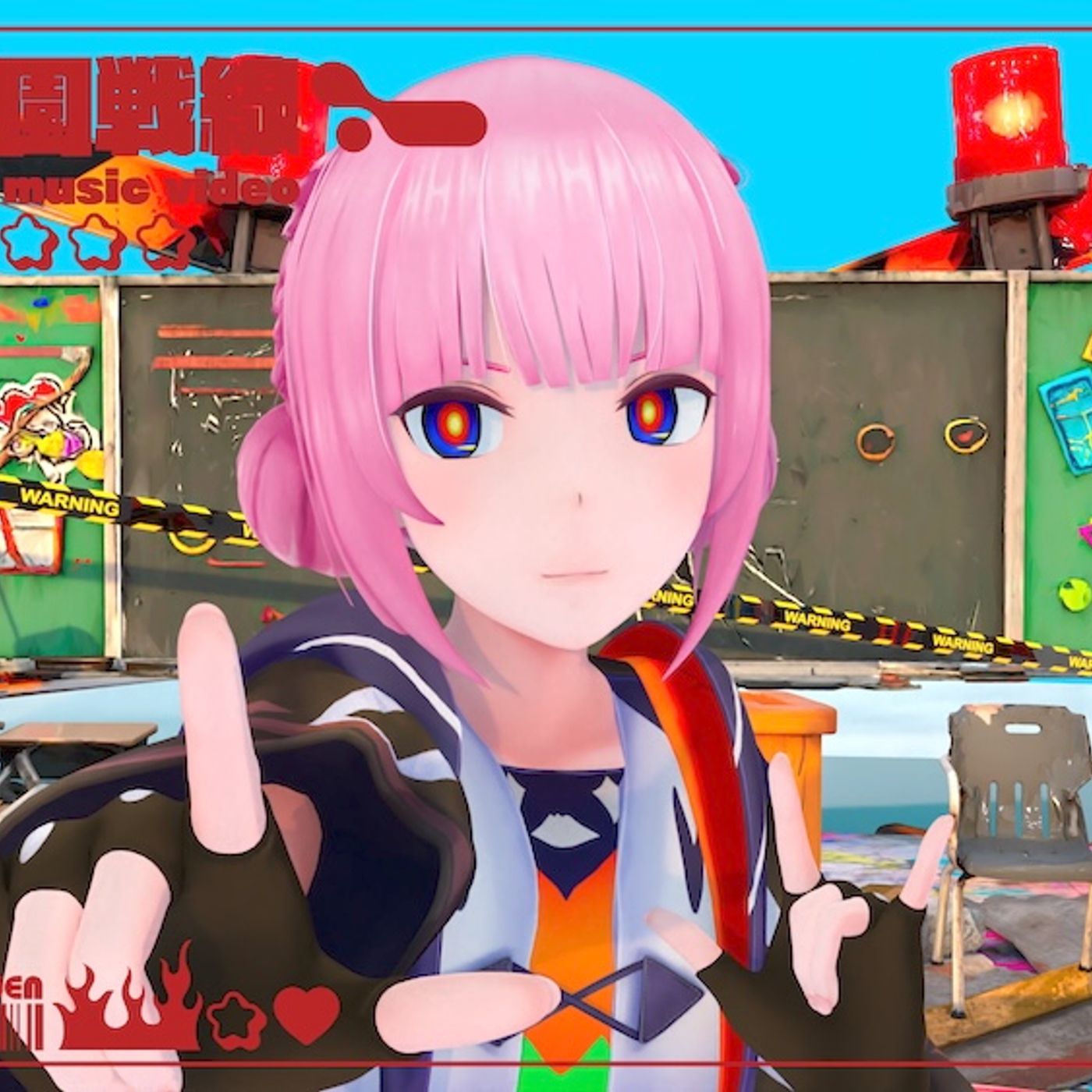 バーチャルシンガー・花譜、教室に収まらない青春が踊り出す「学園戦線」MV公開。コレオグラファー・KOTARO IDEの振付にも注目の映像に episode artwork