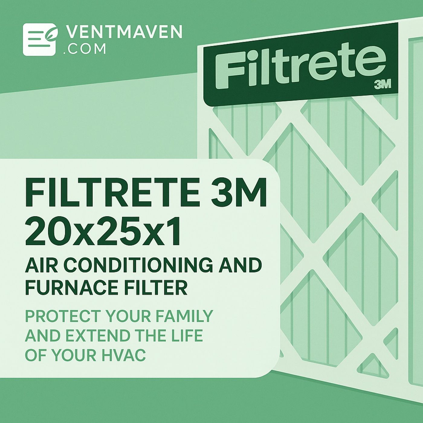 Filtrete 3M 20x25x1 Air Conditioning and Furnace Filter | Protect Your Family and Extend the Life of Your HVAC episode artwork