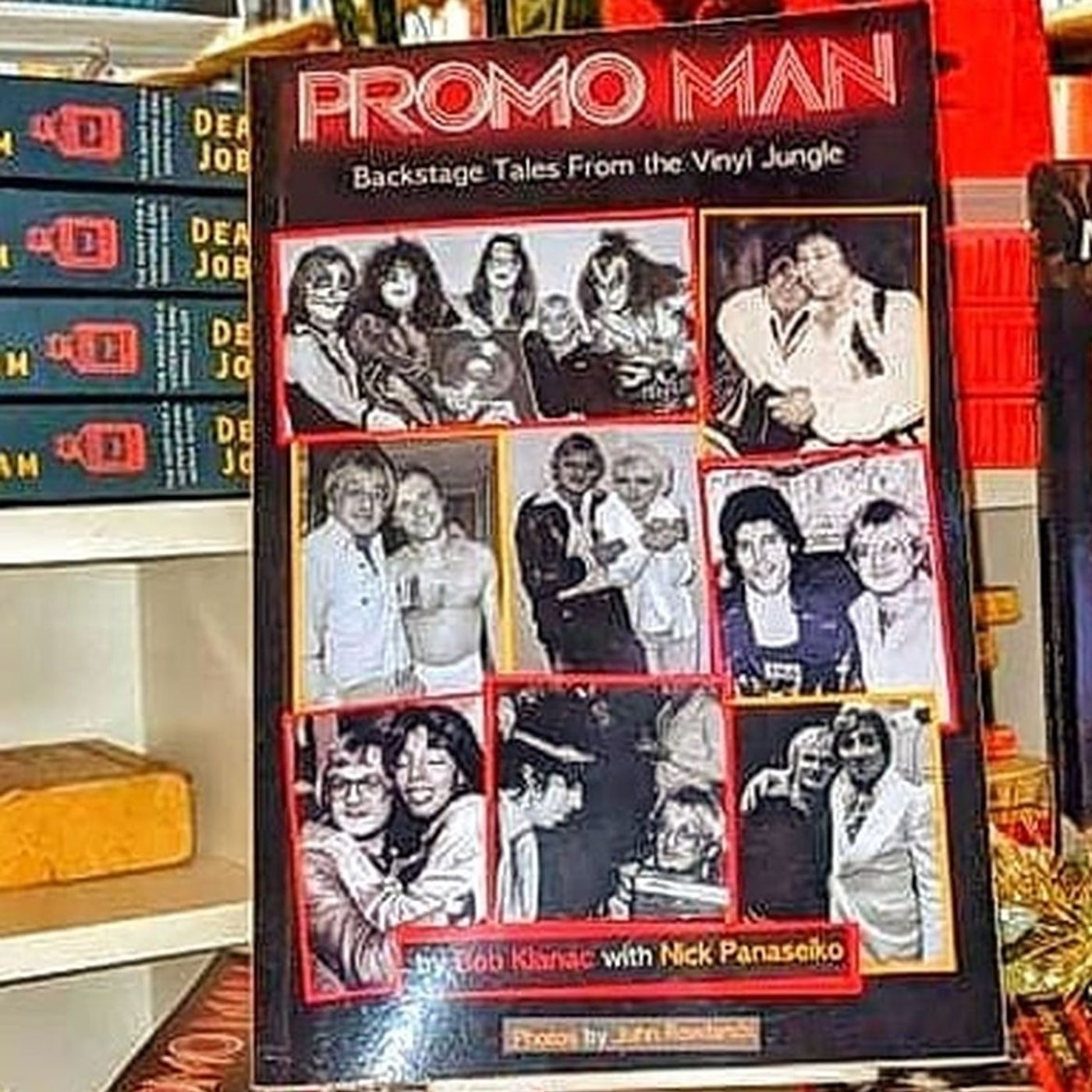 Episode 81 Promo Man Back stage tales from the vinyl jungle episode artwork