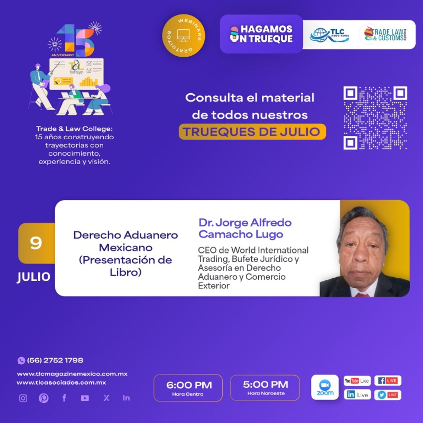 606 Derecho Aduanero Mexicano (Presentación de Libro)