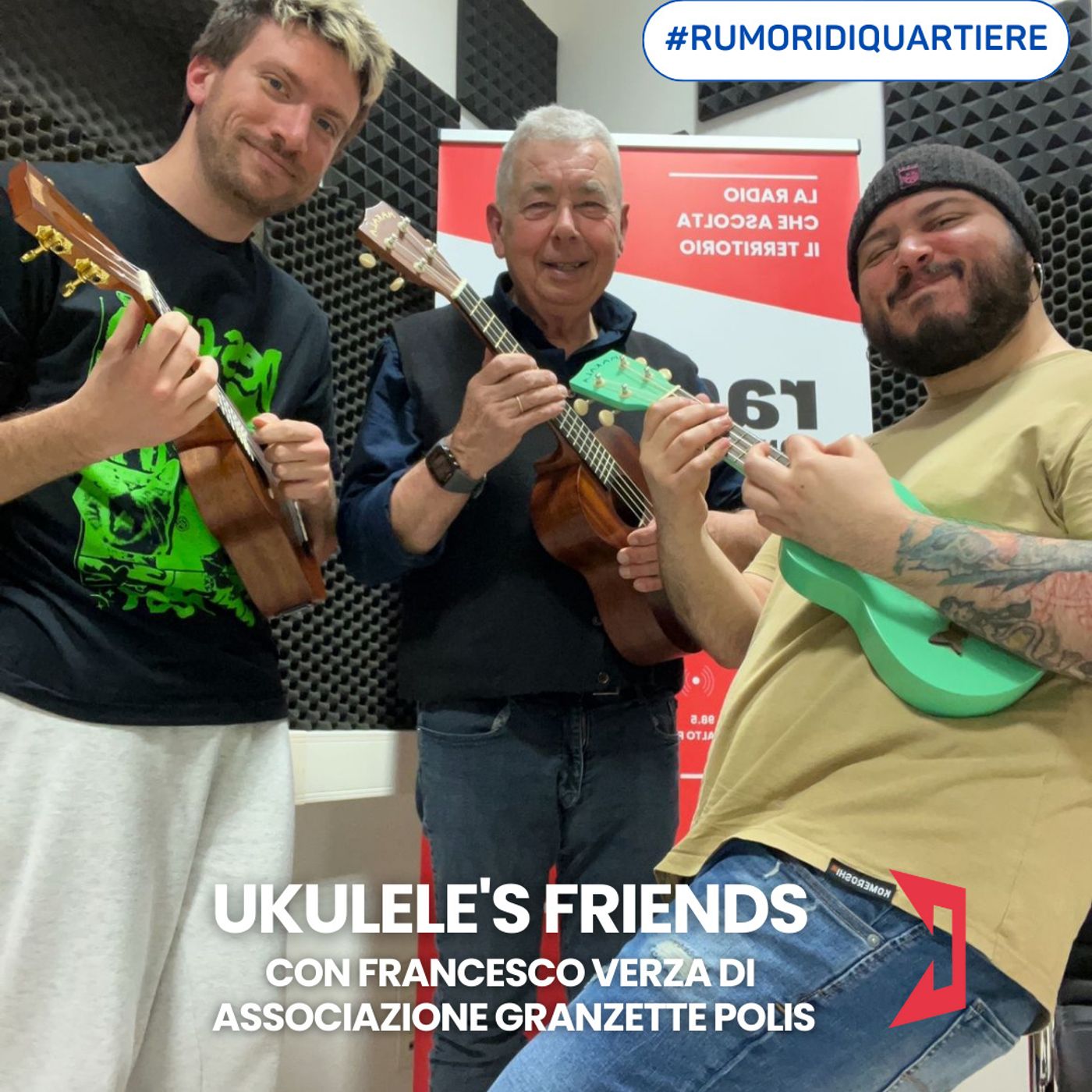 Rumori di Quartiere | Ospite Francesco Verza - gli ukulele's friends episode artwork