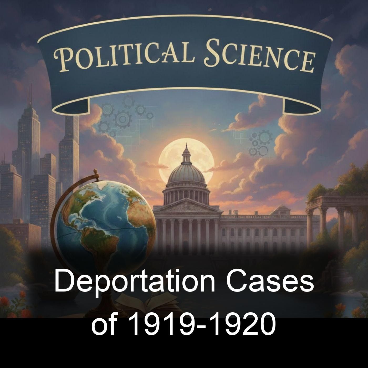 Deportation Cases of 1919-1920 cover art