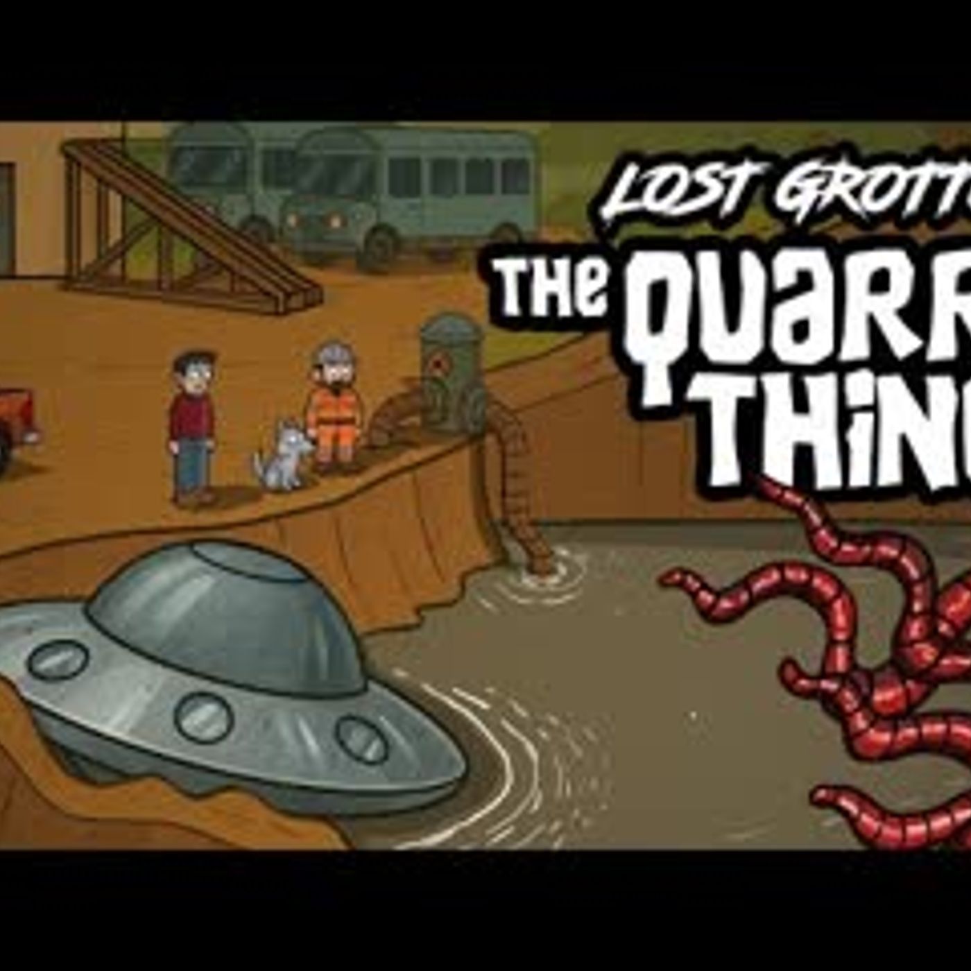 Lost Grotto 03 - The Quarry Thing - Animated Scary Stories episode artwork