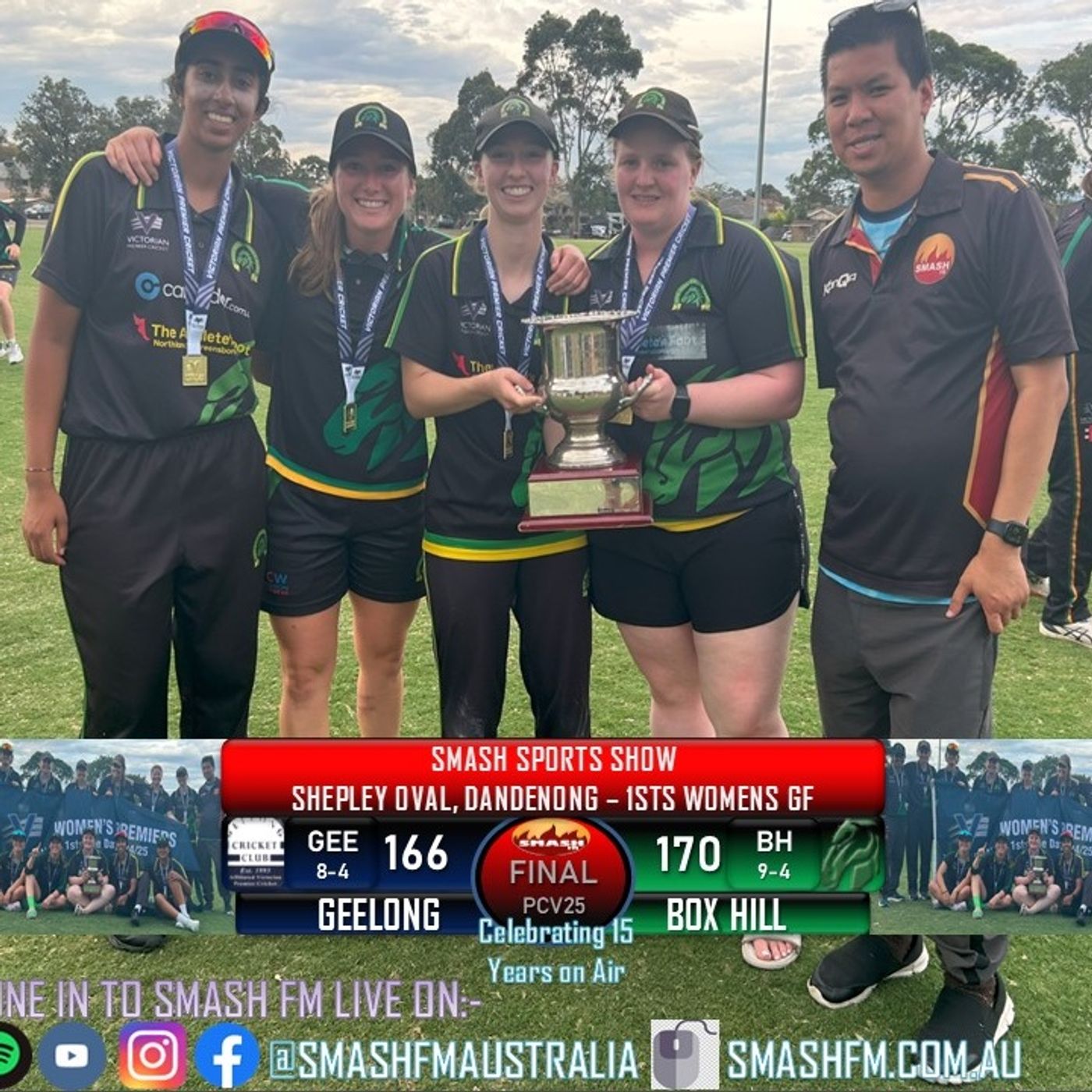 SSS15THYR: Box Hill CC PCV25 Women's Premier 1sts Premiership Post Game Interviews 150325