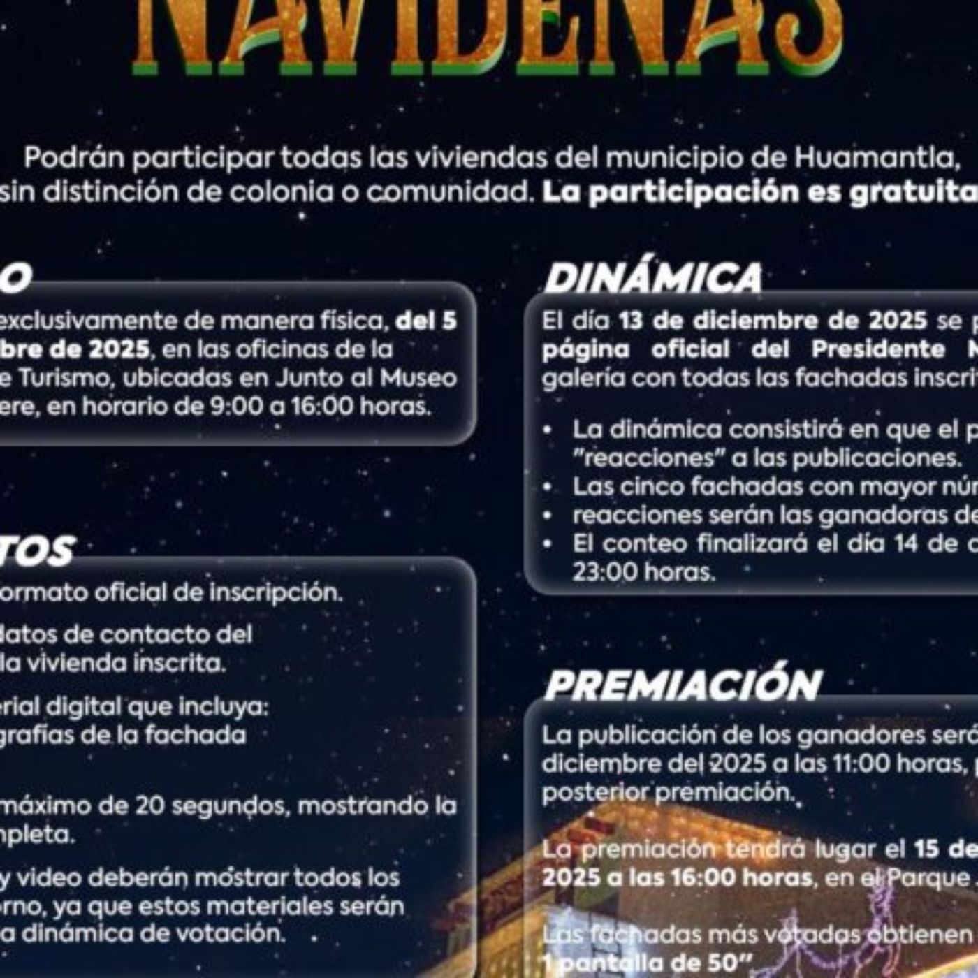 ARRANCA EN HUAMANTLA EL CONCURSO “FACHADAS MÁGICAS”, ENTRE ENTUSIASMO CIUDADANO Y DUDAS POR LA TRANSPARENCIA DIGITAL 🎄✨🏠😮📣 episode artwork