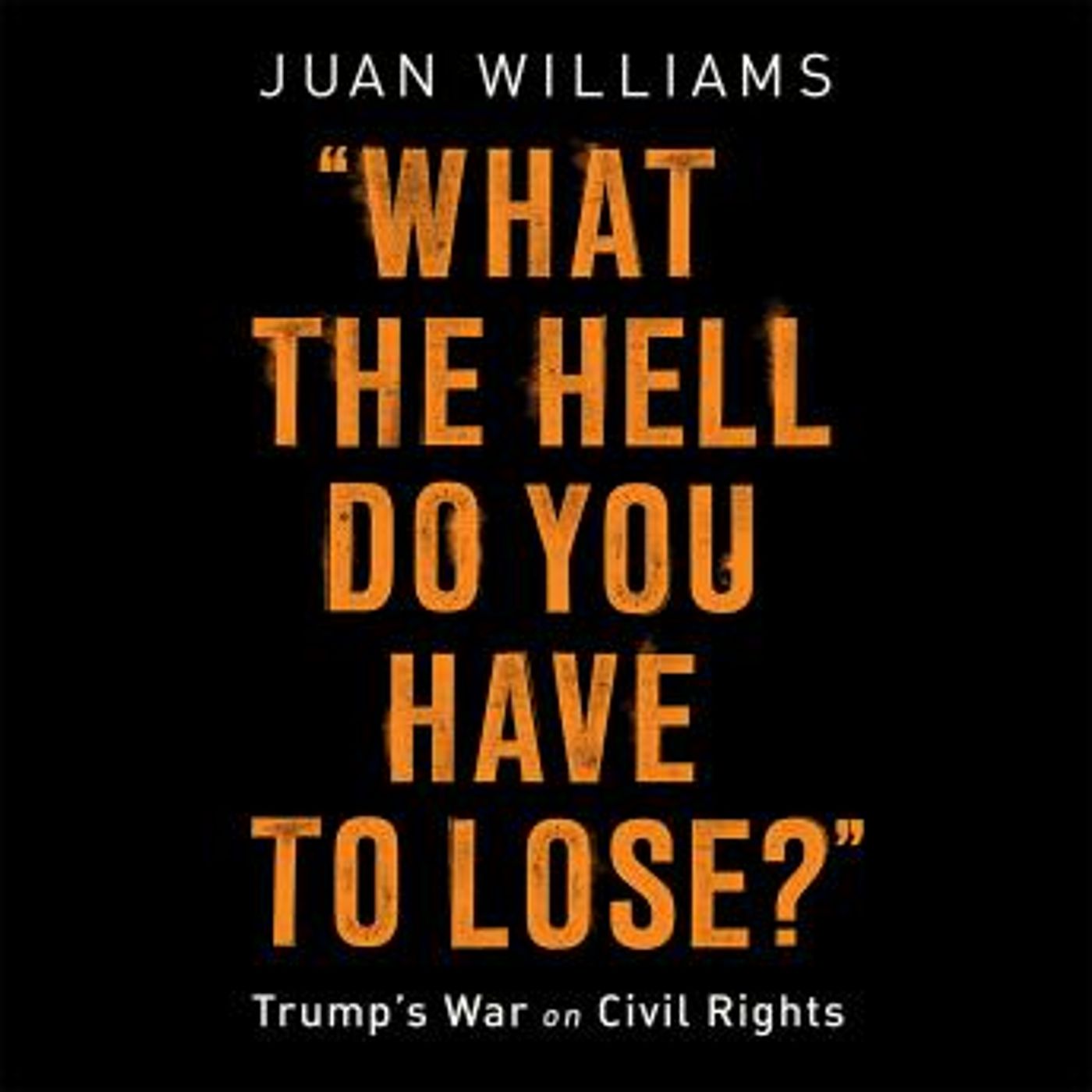 What the Hell Do You Have to Lose?: Trump's War on Civil Rights by Juan Williams episode artwork